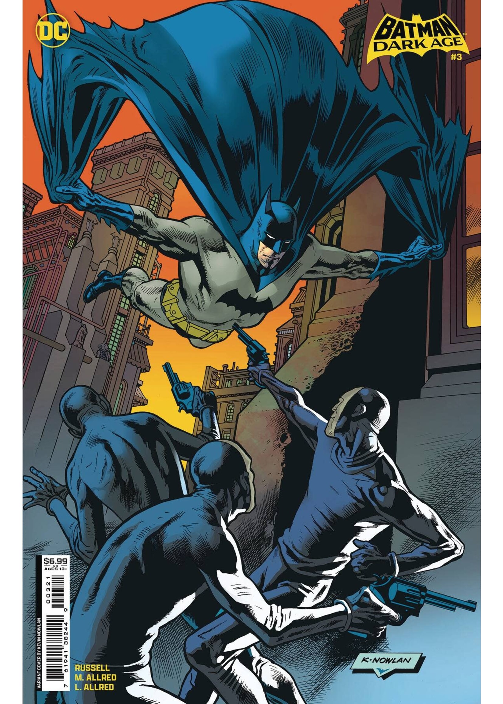 DC COMICS BATMAN DARK AGE (2024) #3 NOWLAN