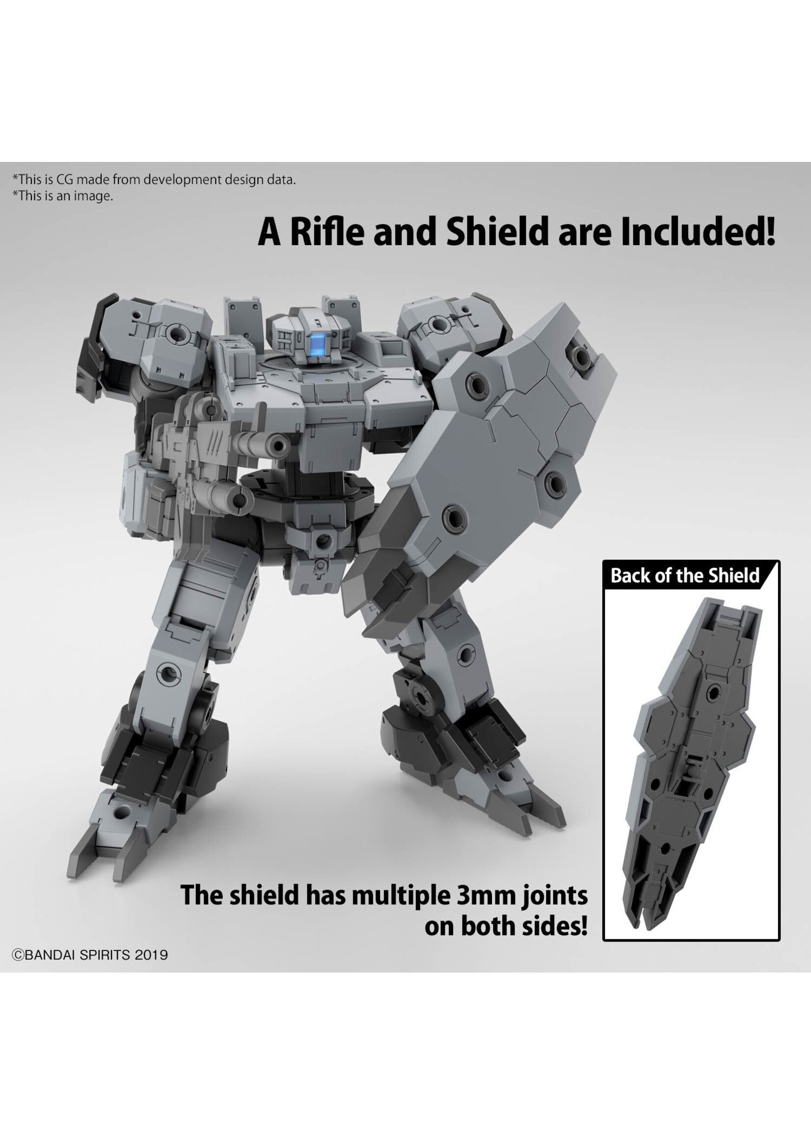 30MM 59 EEXM-9 BASKYROTTO GRAY 1/144 MDL KIT