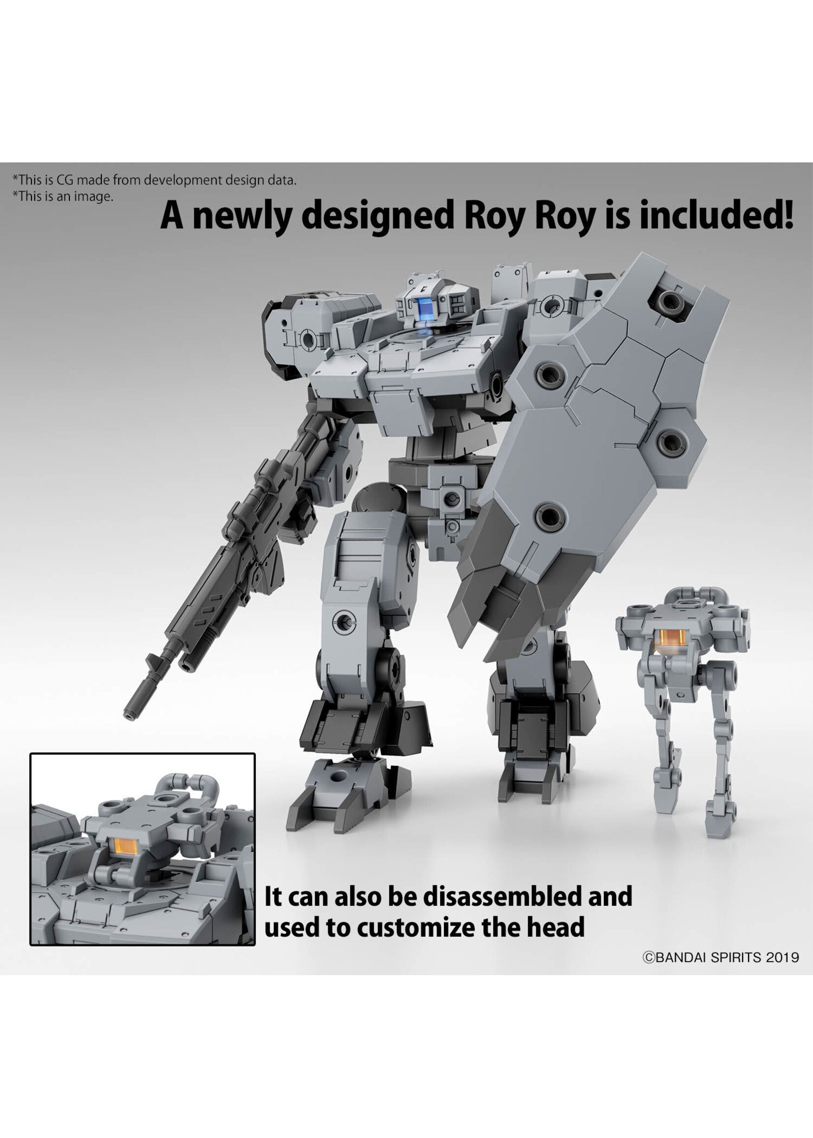 30MM 59 EEXM-9 BASKYROTTO GRAY 1/144 MDL KIT