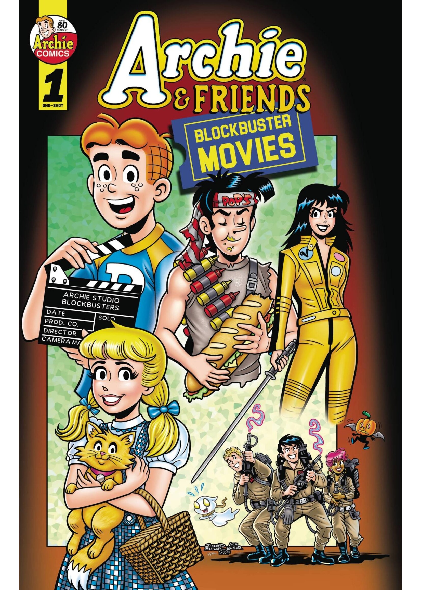ARCHIE COMIC PUBLICATIONS ARCHIE & FRIENDS BLOCKBUSTER MOVIES ONESHOT (2024)