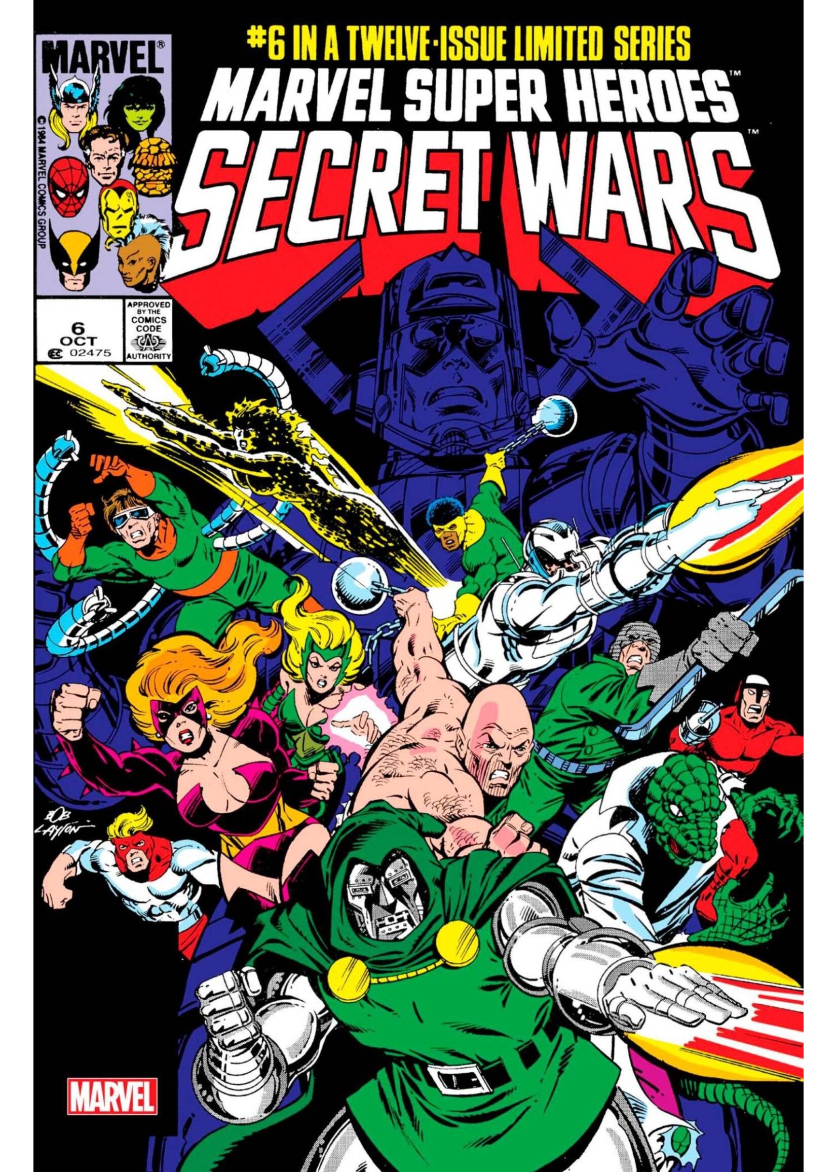 MARVEL COMICS MSH SECRET WARS #6 FACSIMILE EDITION