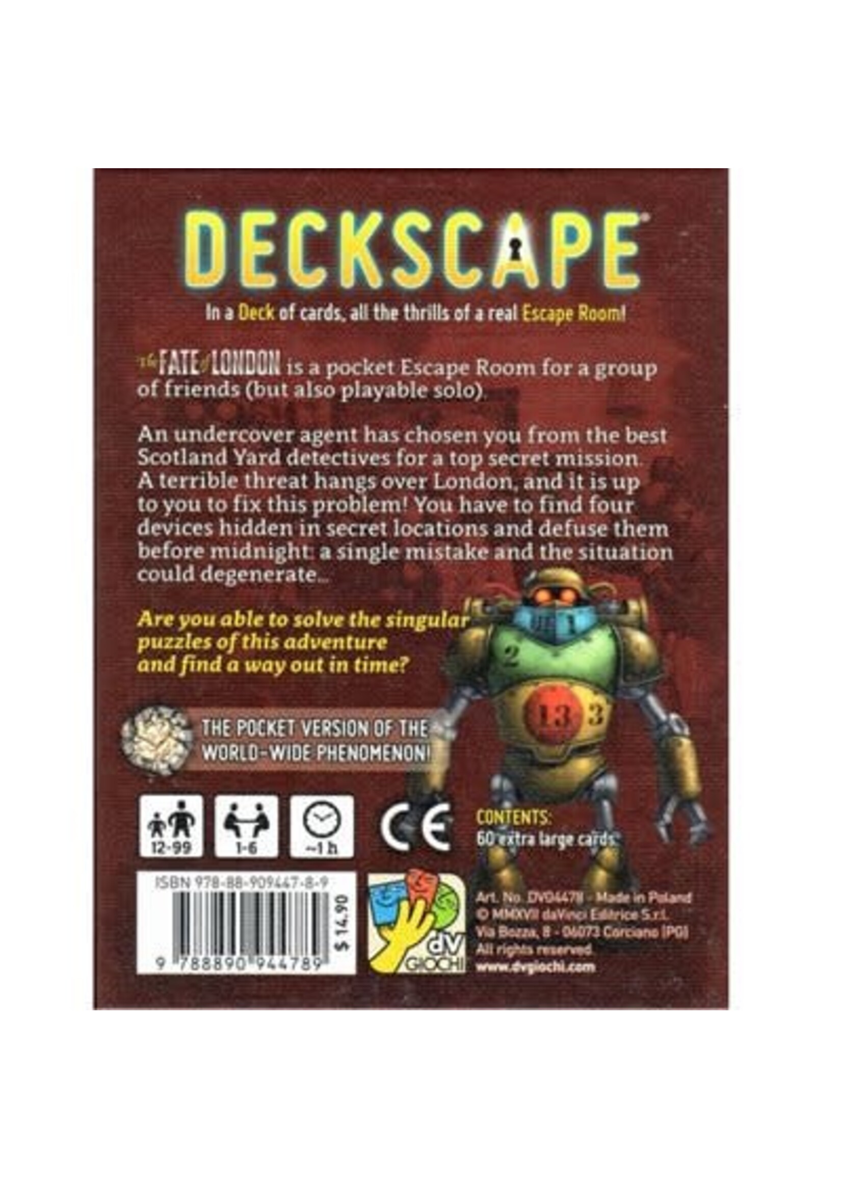 DECKSCAPE THE FATE OF LONDON
