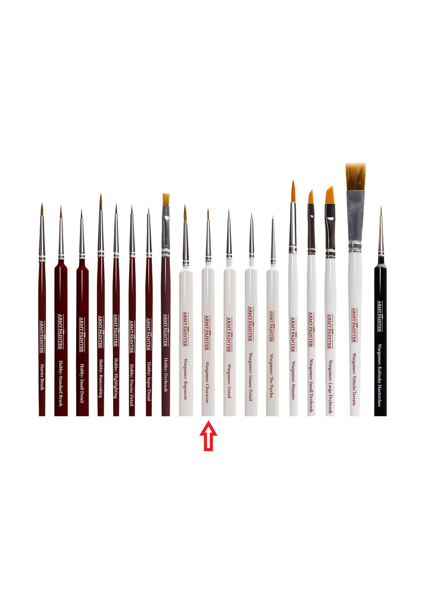 . WARGAMER BRUSH - CHARACTER