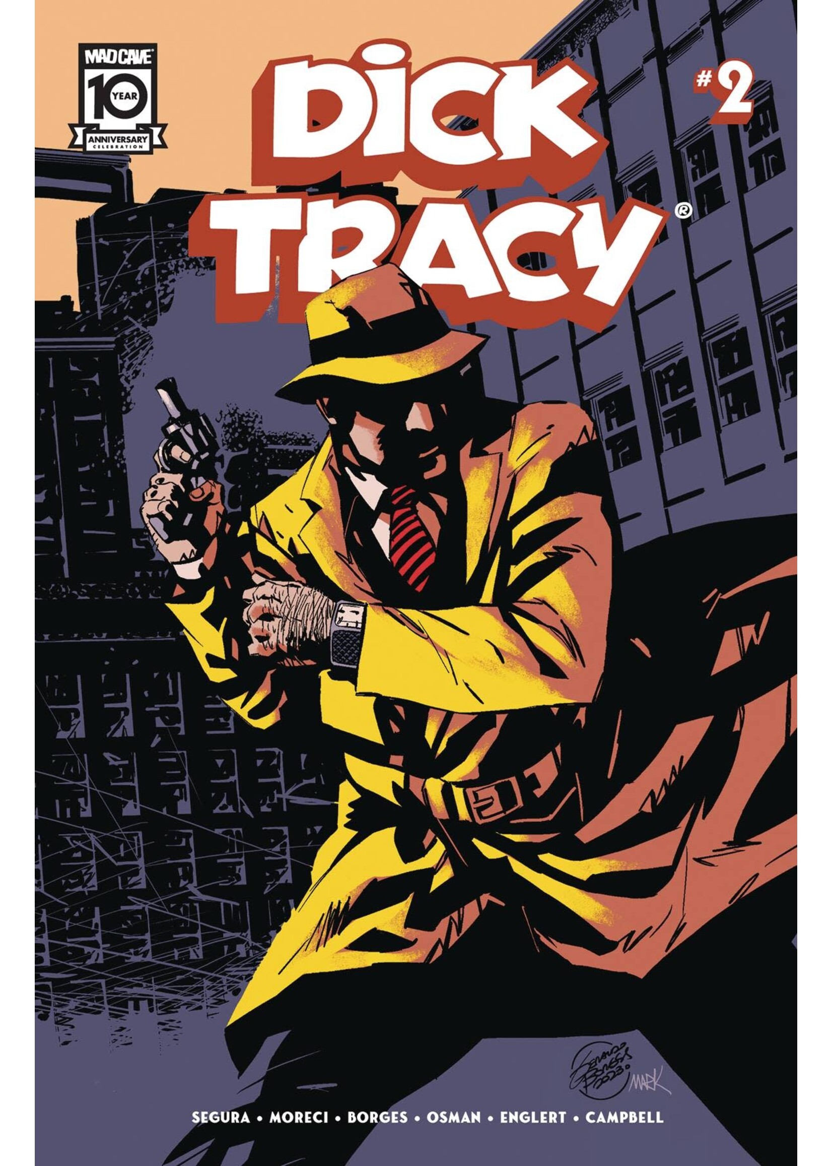 MAD CAVE STUDIOS DICK TRACY (2024) #2 CVR A GERALDO BORGES