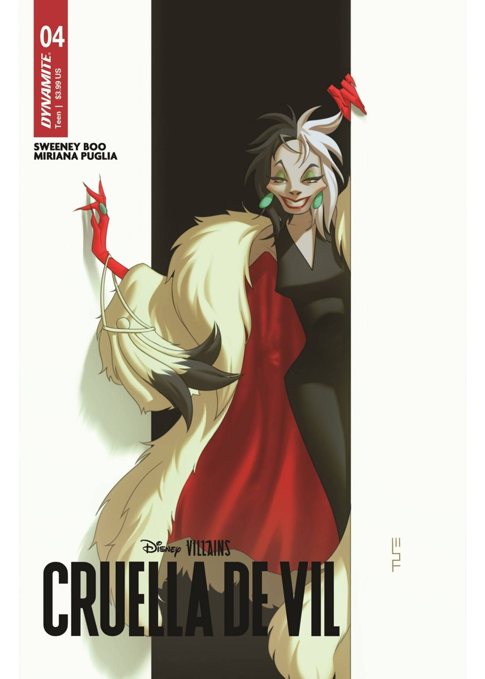 DYNAMITE DISNEY VILLAINS CRUELLA DE VIL #4 CVR B FORBES