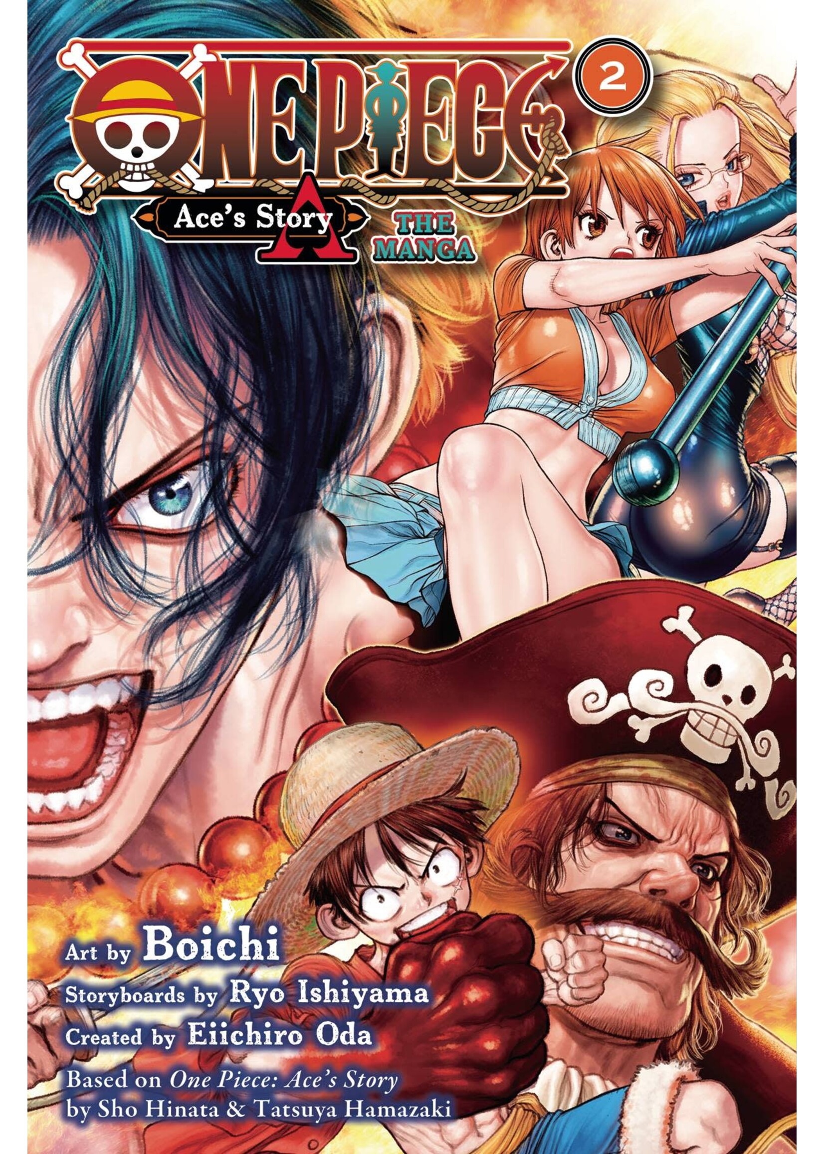 VIZ MEDIA LLC ONE PIECE ACES STORY GN VOL 02