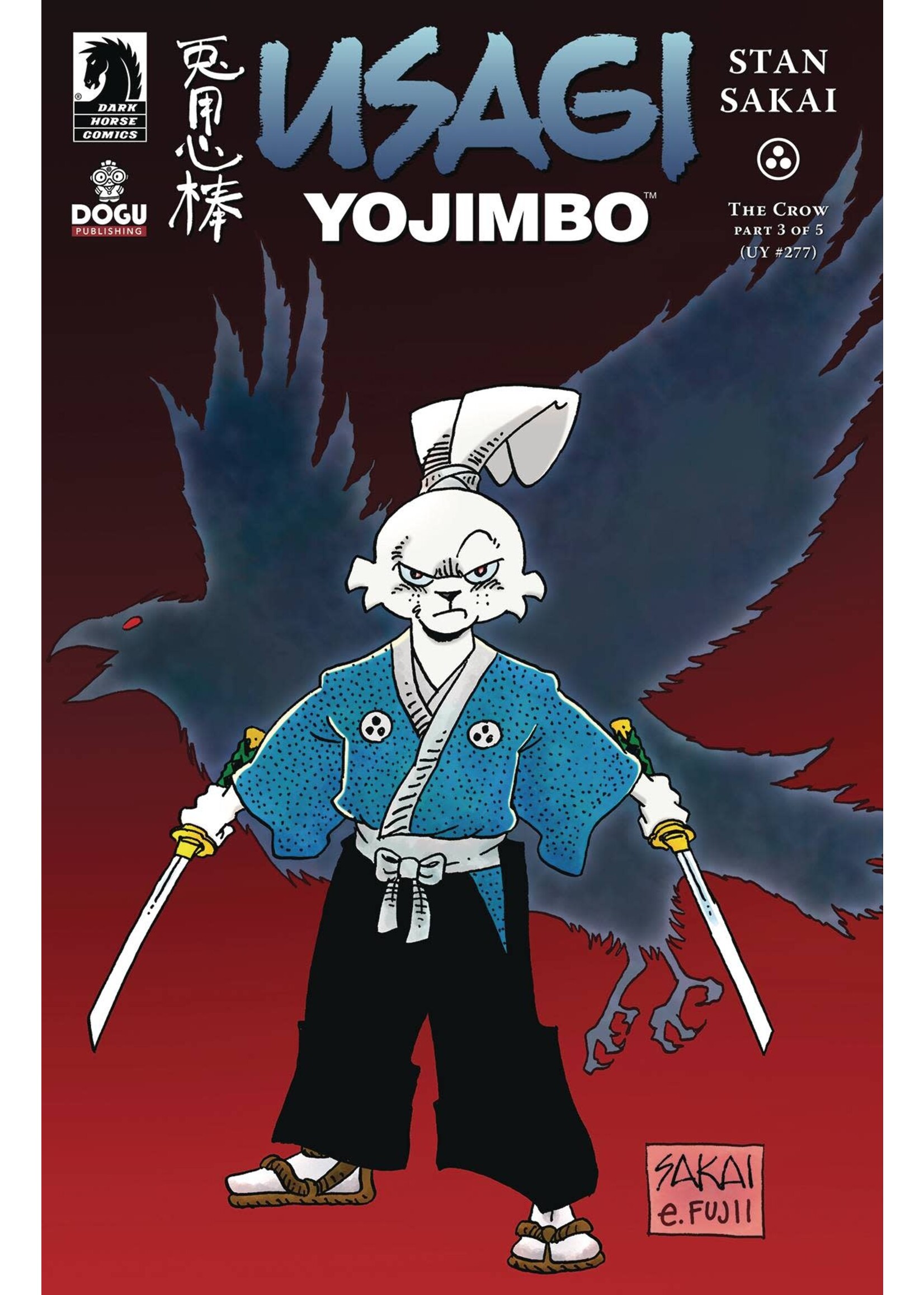 DARK HORSE USAGI YOJIMBO CROW #3 CVR A SAKAI