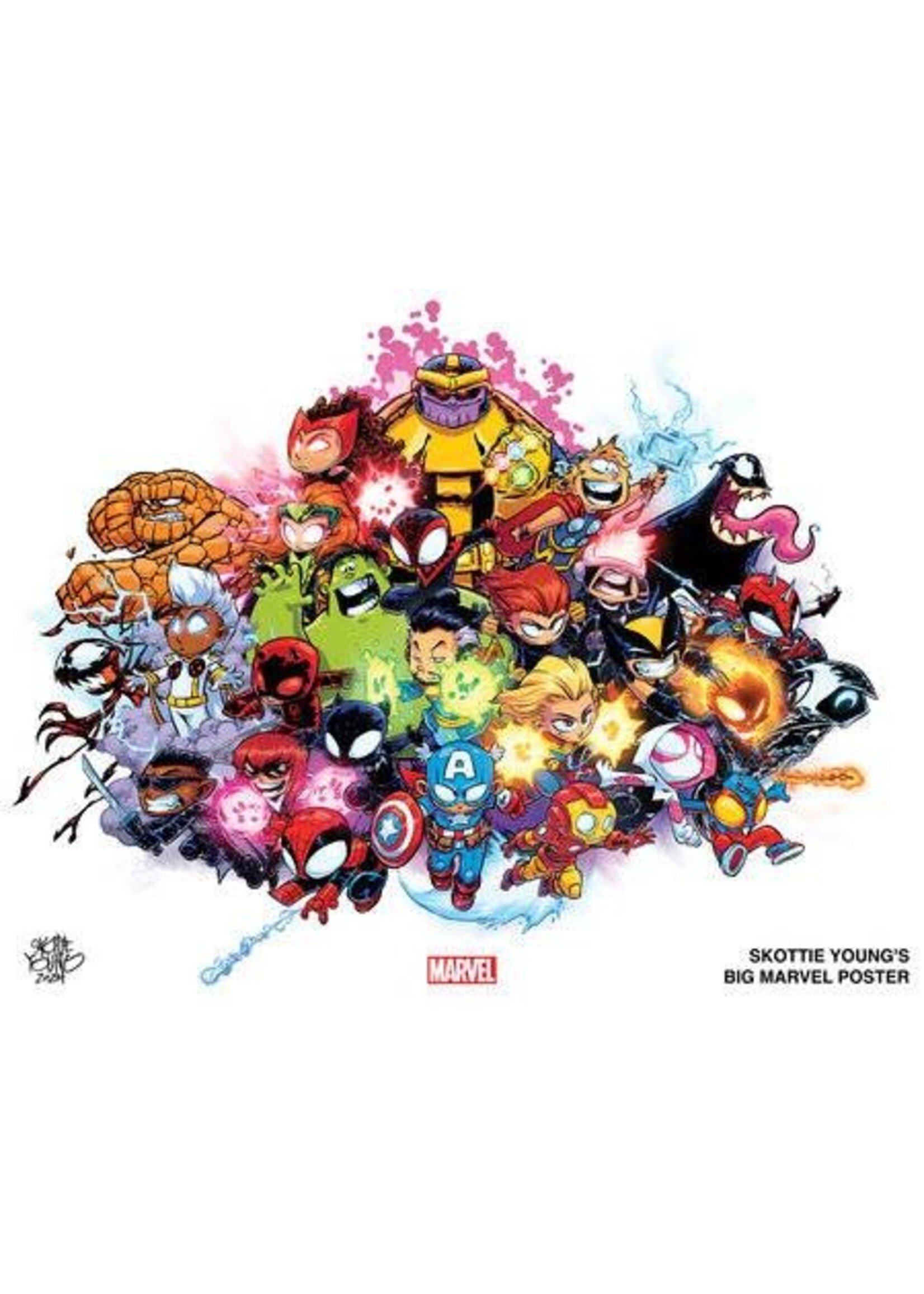 ABRAMS SKOTTIE YOUNG'S BIG MARVEL POSTER