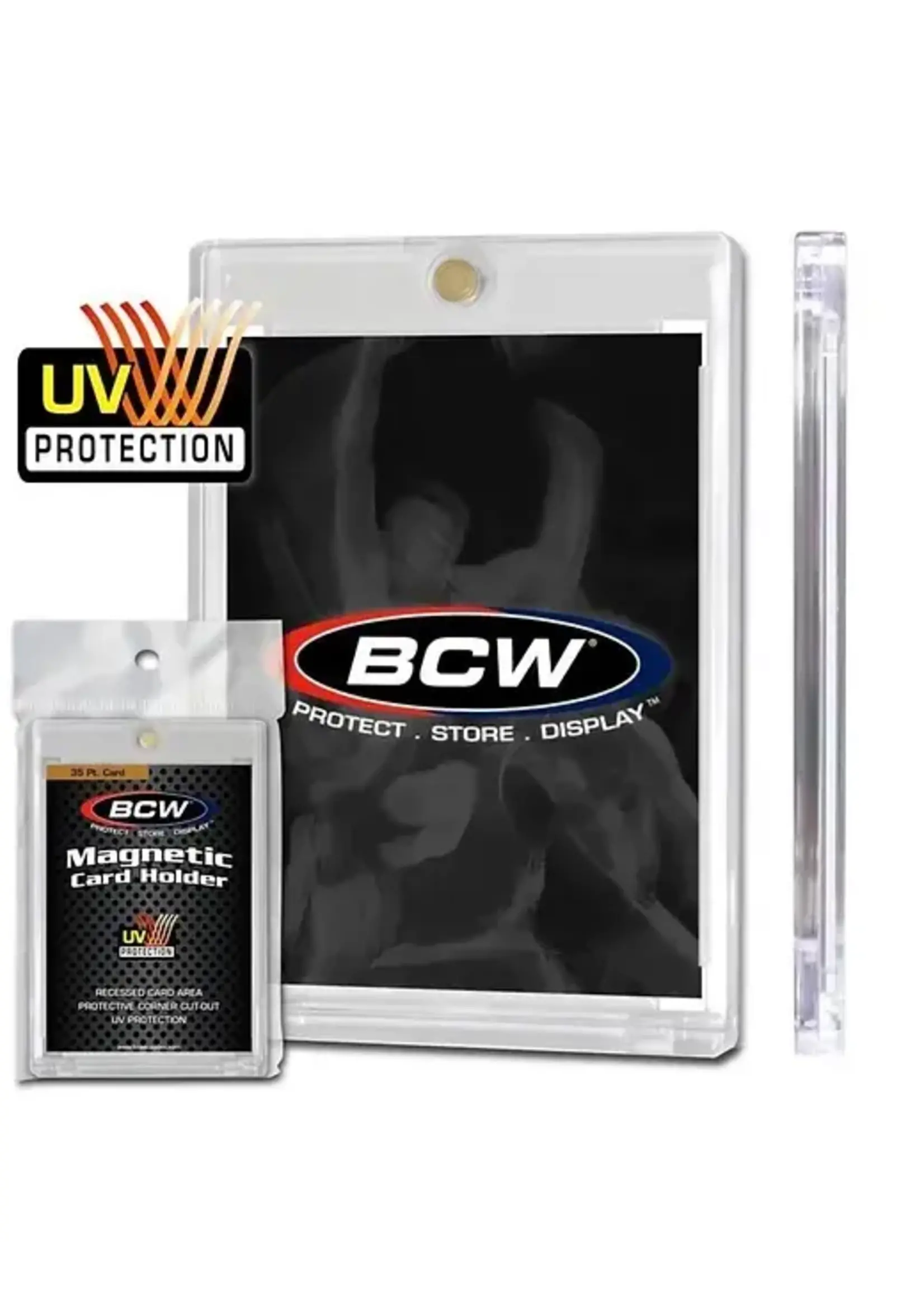 ABRAMS BCW 1TOUCH MAGNETIC CARD HOLDER 35PT