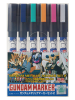 Gundam Marker Set GUNDAM METALLIC MARKER SET 2