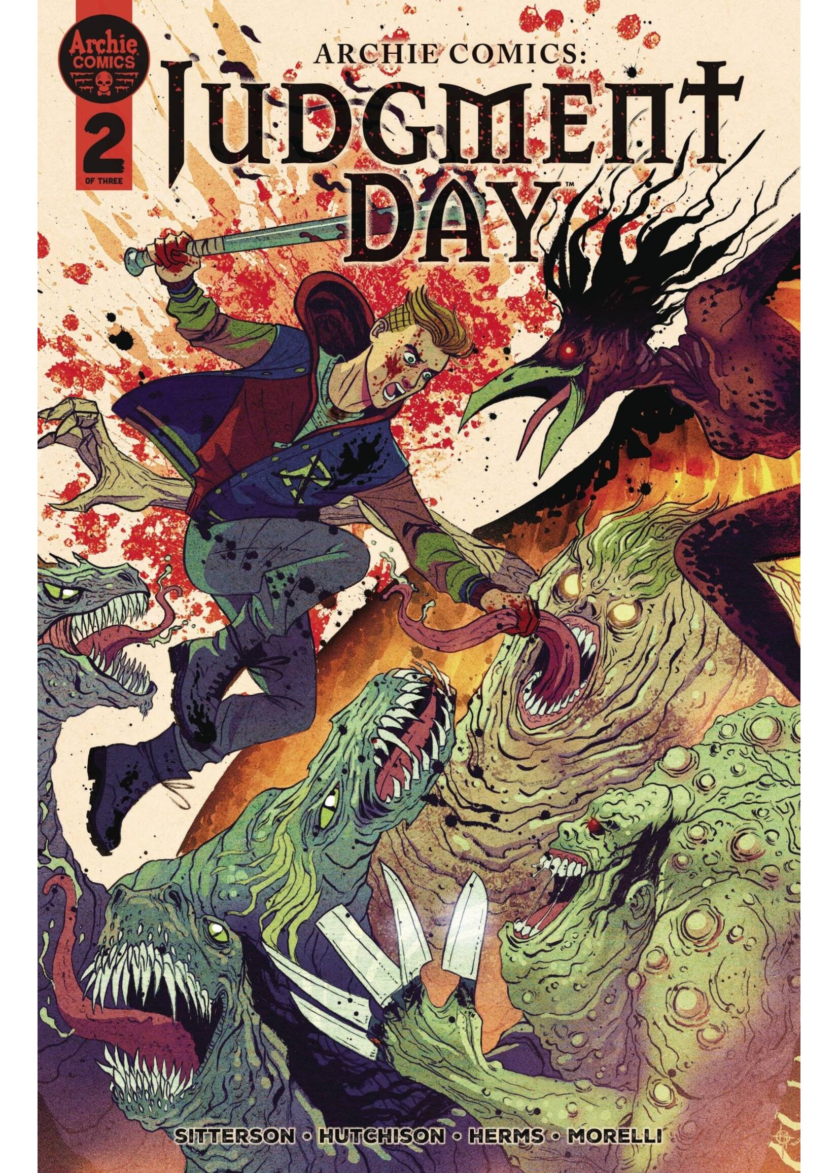 ARCHIE COMIC PUBLICATIONS ARCHIE COMICS JUDGMENT DAY #2 (OF 3) CVR A MEGAN HUTCHISON