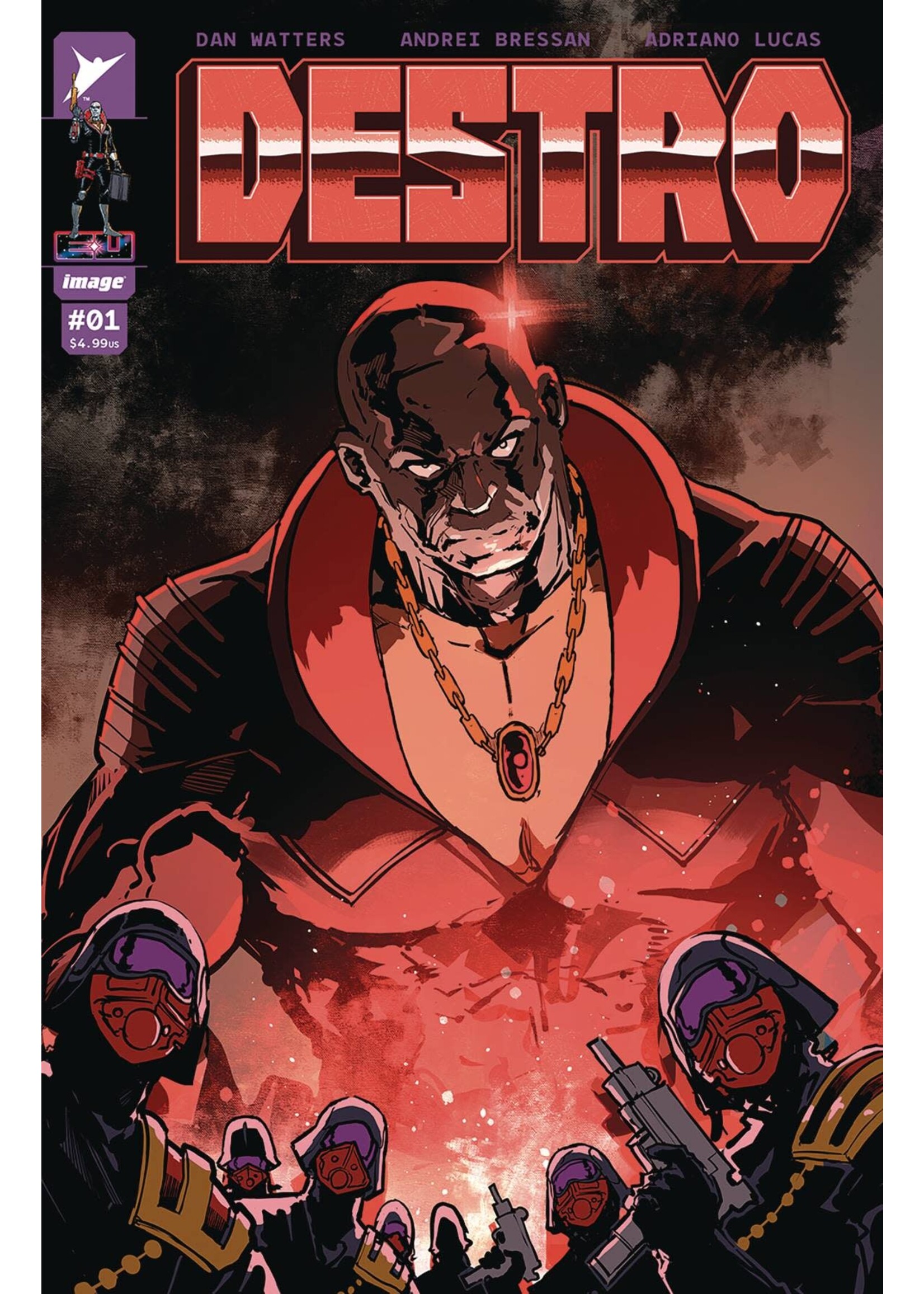 . DESTRO (2024) #1 (OF 5) CVR C 10 COPY INCV CIZMESIJIA