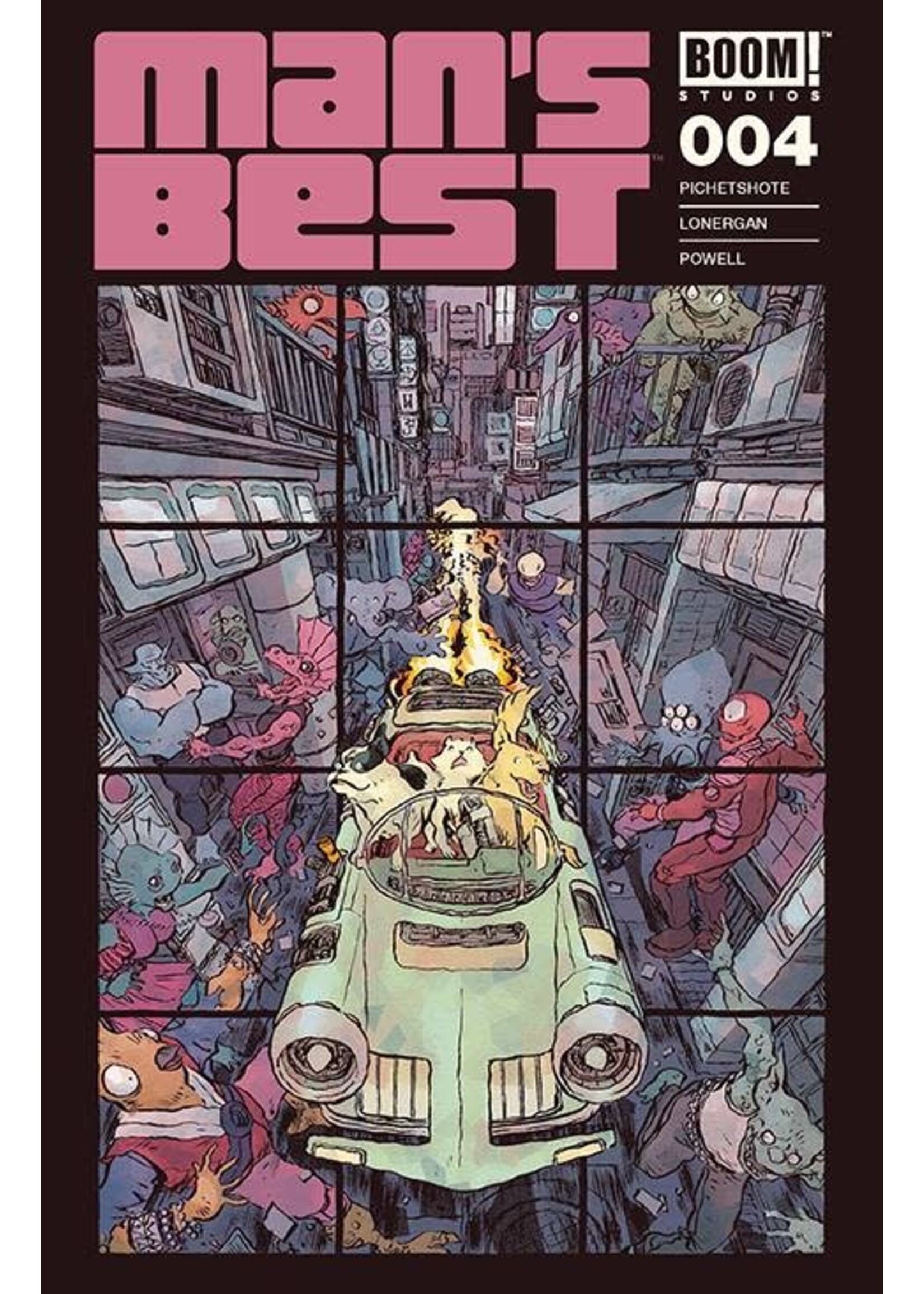 . MANS BEST #4 (OF 5) CVR A LONERGAN