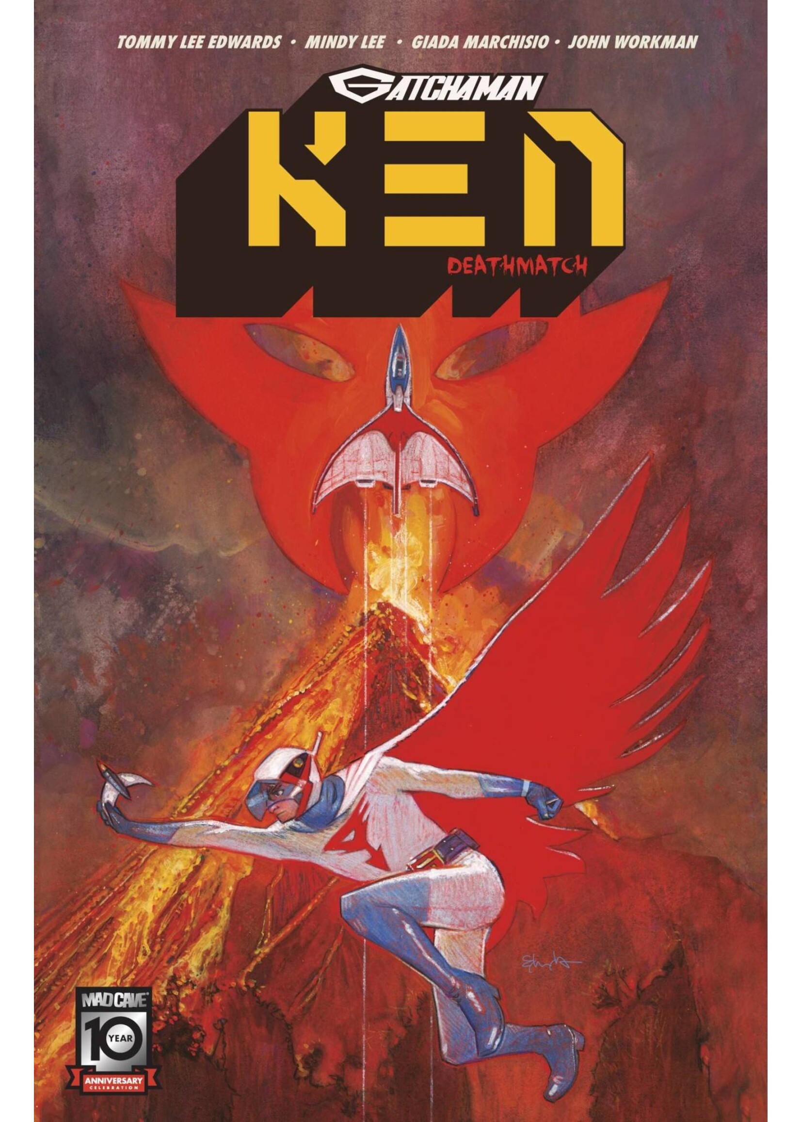 MAD CAVE GATCHAMAN KEN DEATHMATCH ONESHOT CVR A TOMMY LEE EDWARDS