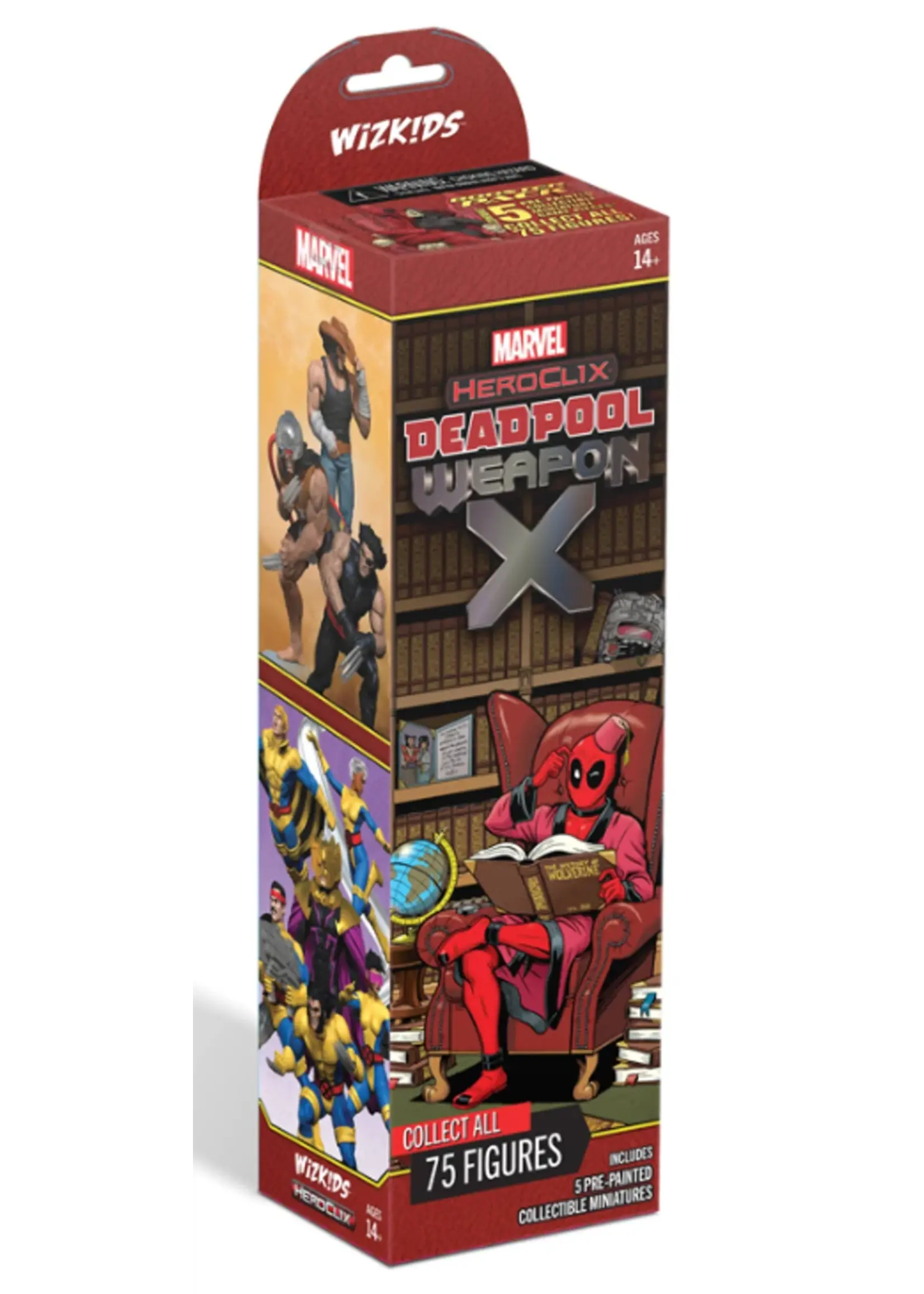 MARVEL HEROCLIX DEADPOOL WEAPON X BOOSTER