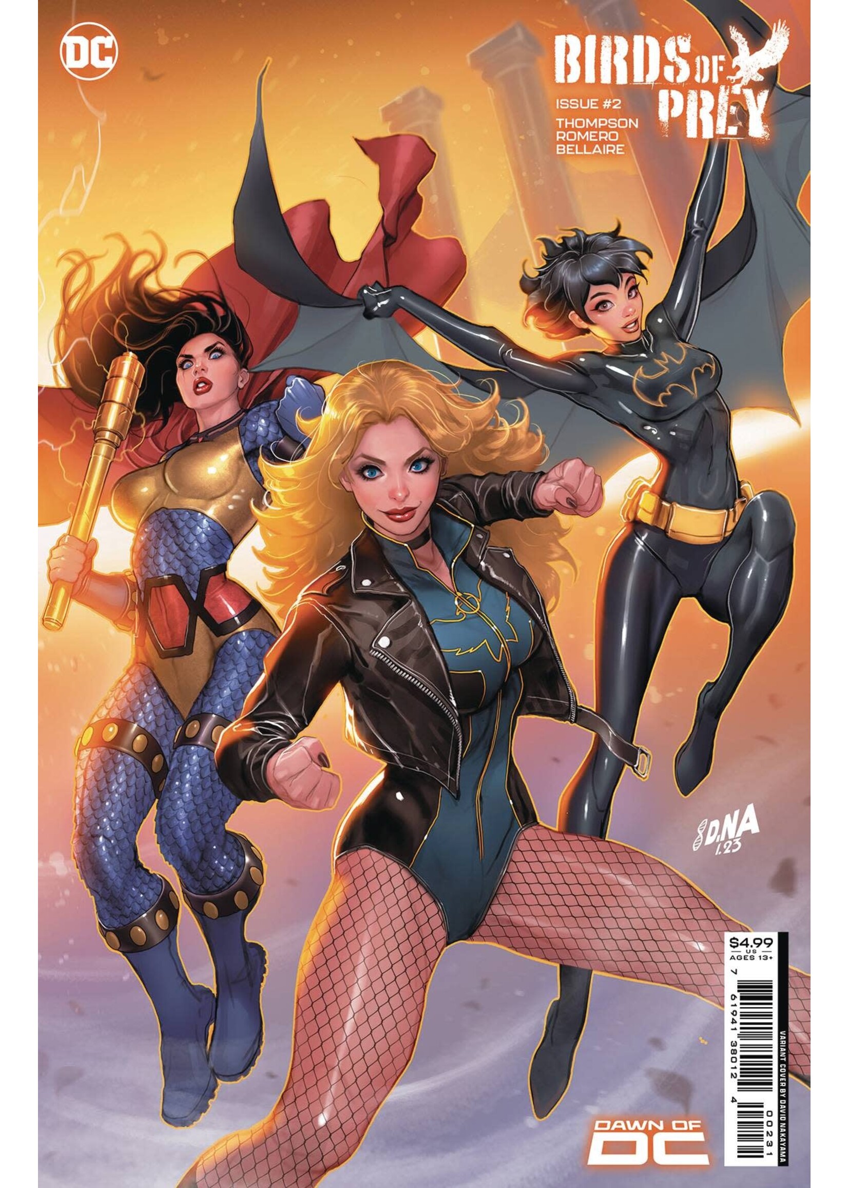 DC COMICS BIRDS OF PREY (2023) #2 NAKAYAMA B