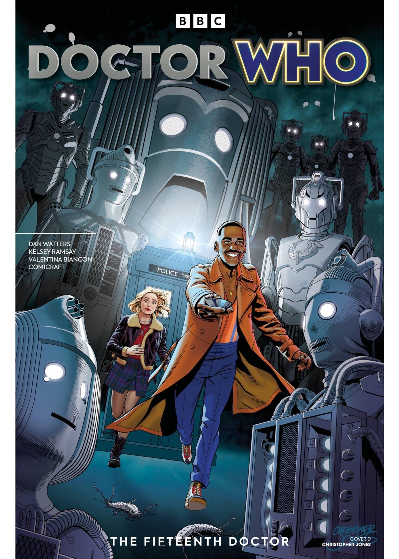 . DOCTOR WHO FIFTEENTH DOCTOR #1 (OF 4) CVR D JONES