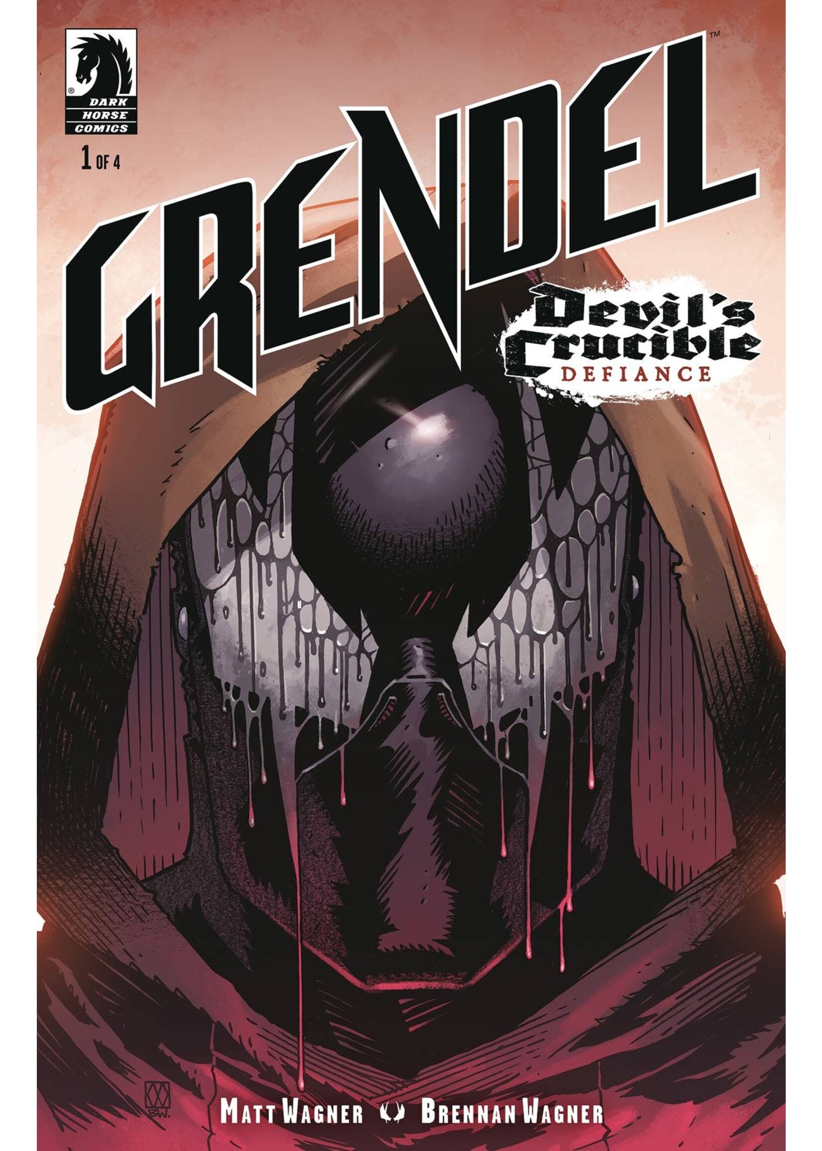 DARK HORSE GRENDEL DEVILS CRUCIBLE DEFIANCE #1 CVR A MATT WAGNER