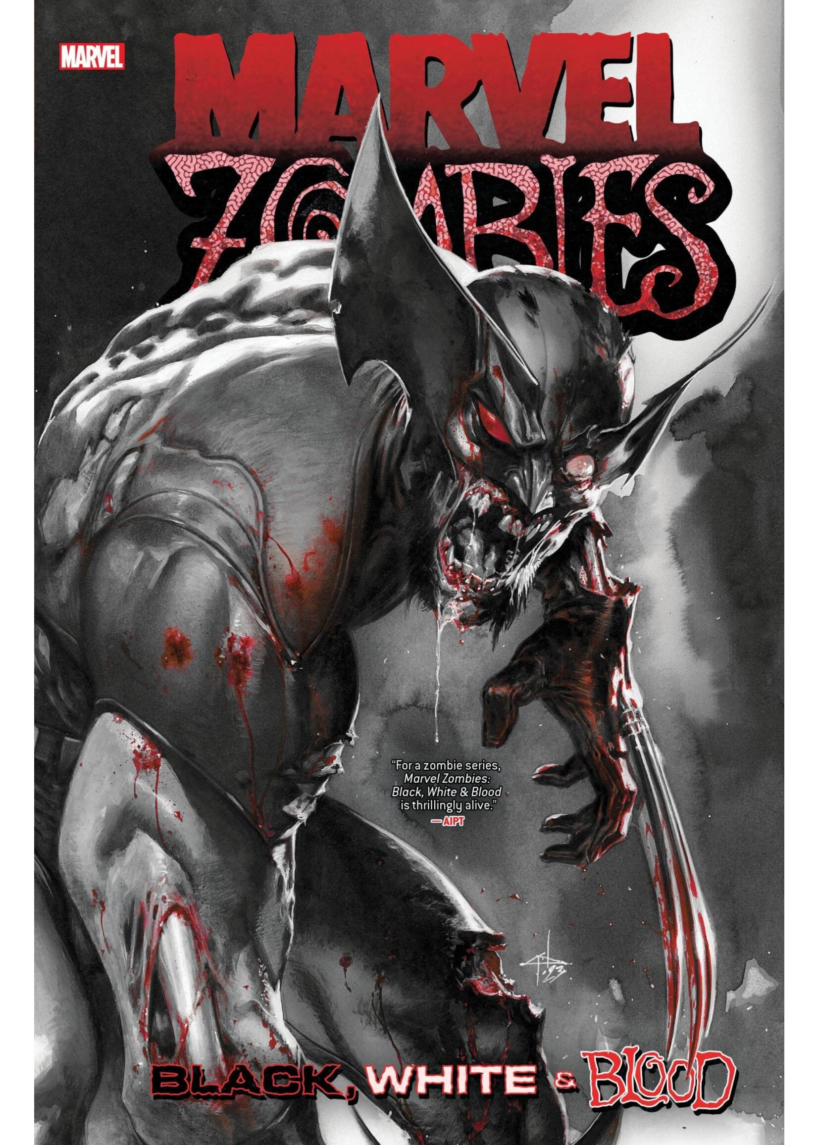 . MARVEL ZOMBIES BLACK WHITE & BLOOD TP TREASURY EDITION