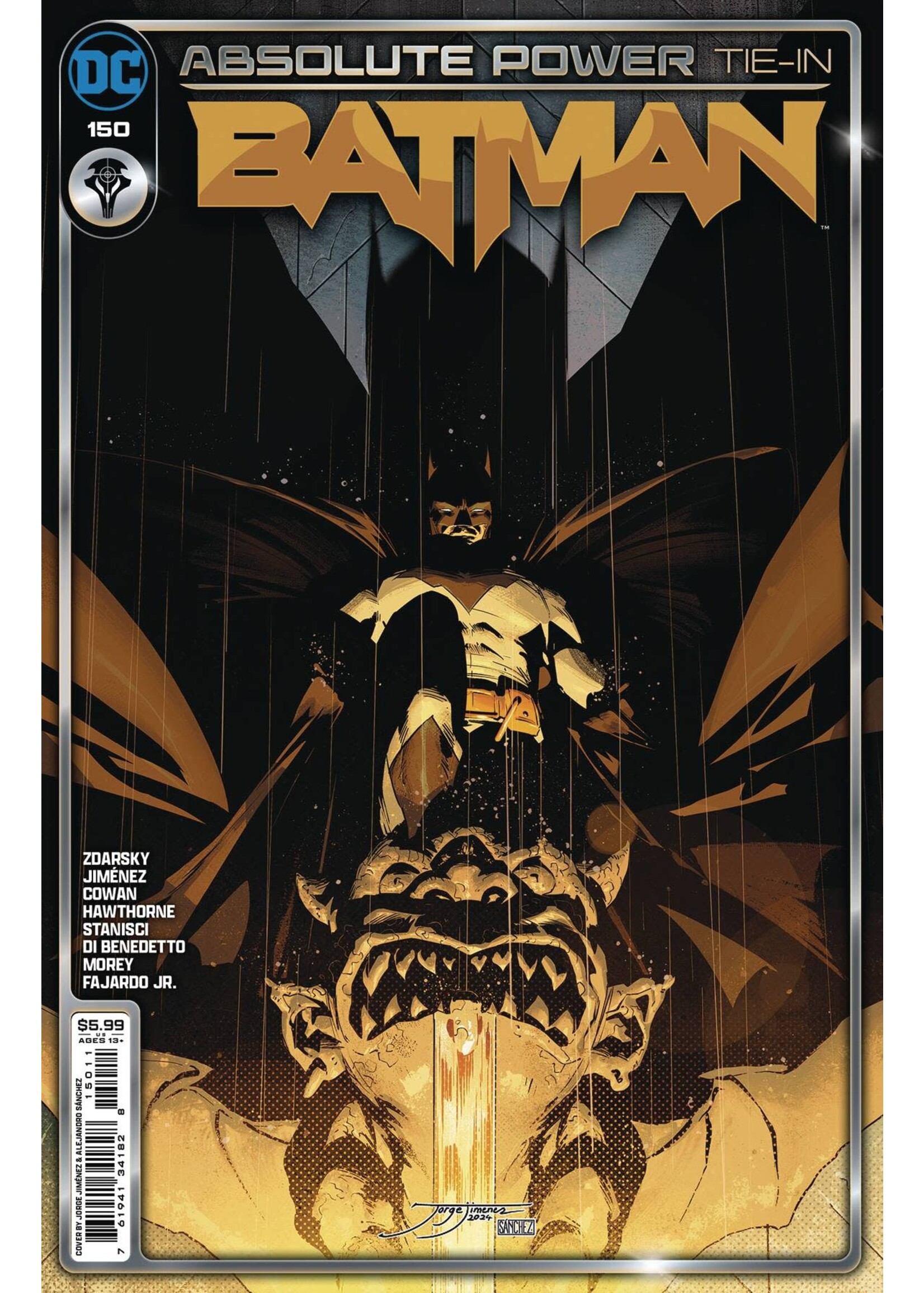 DC COMICS BATMAN (2016) #150