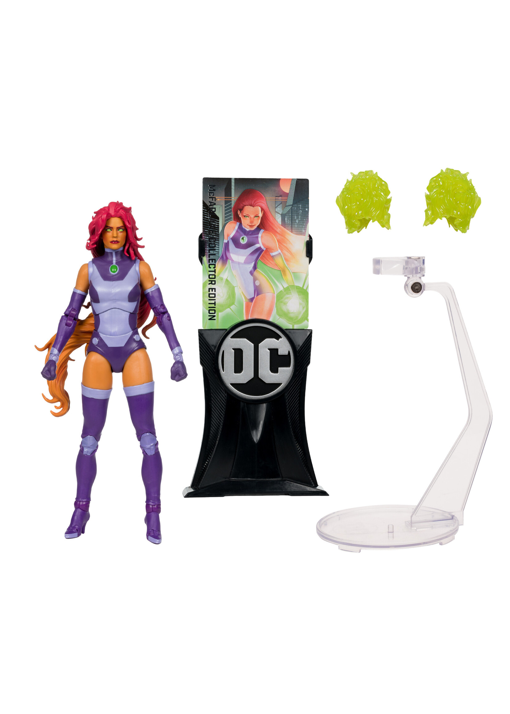 DC MCFARLANE COLLECTOR EDITION 7" WV4 - #11 STARFIRE