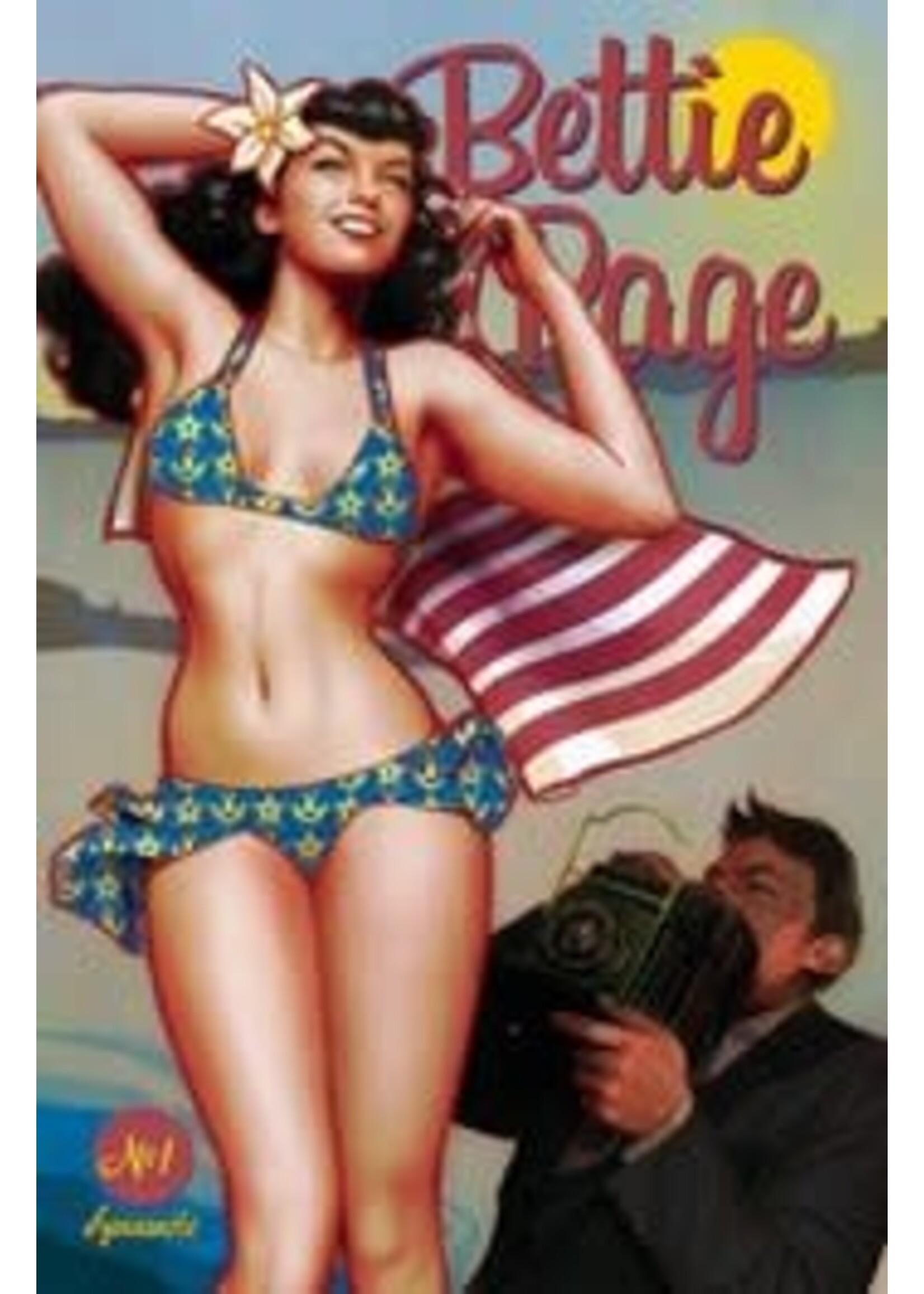 ABRAMS BETTIE PAGE (2023) complete 4 issue series Cvr Cs
