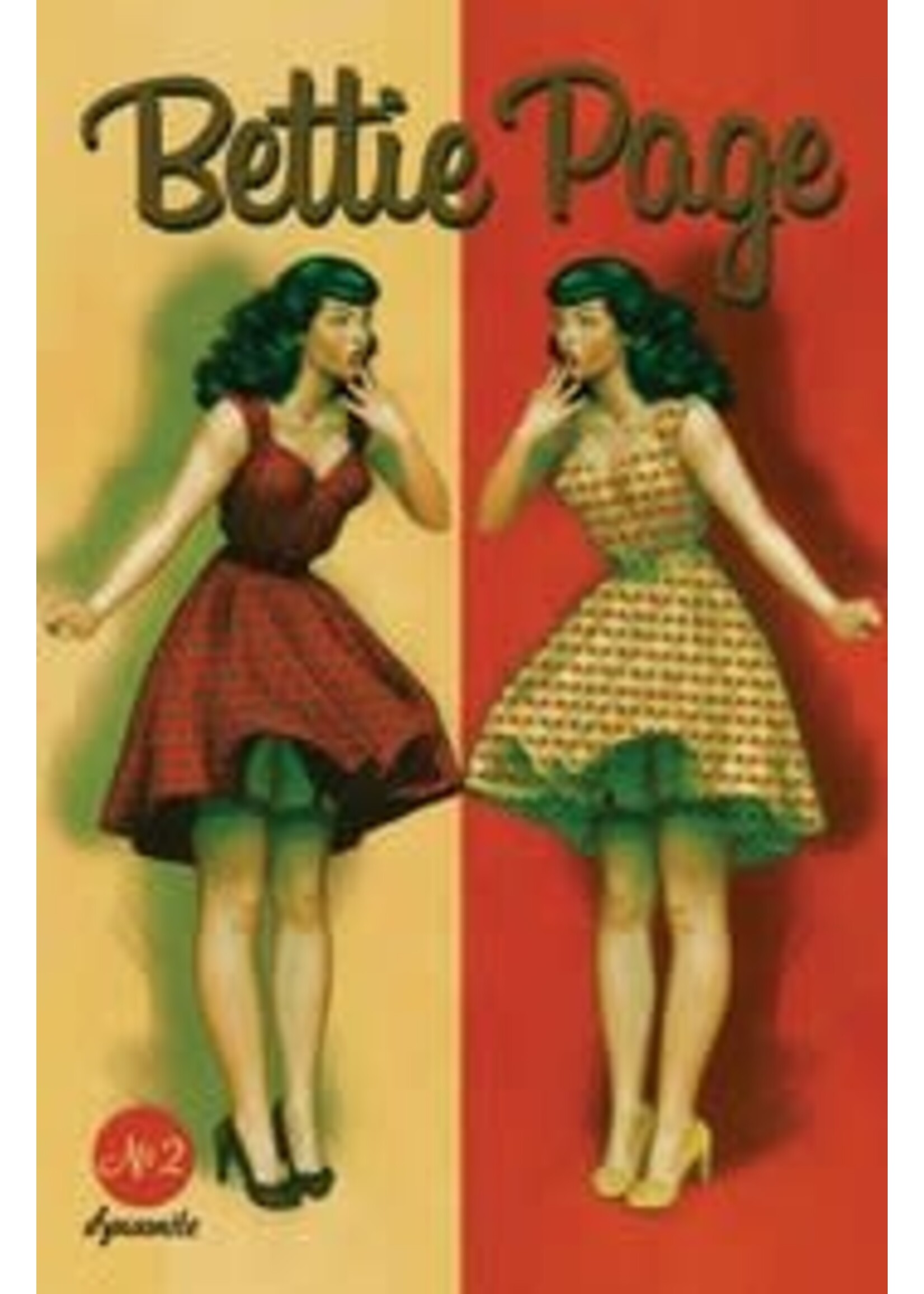 ABRAMS BETTIE PAGE (2023) complete 4 issue series Cvr Cs