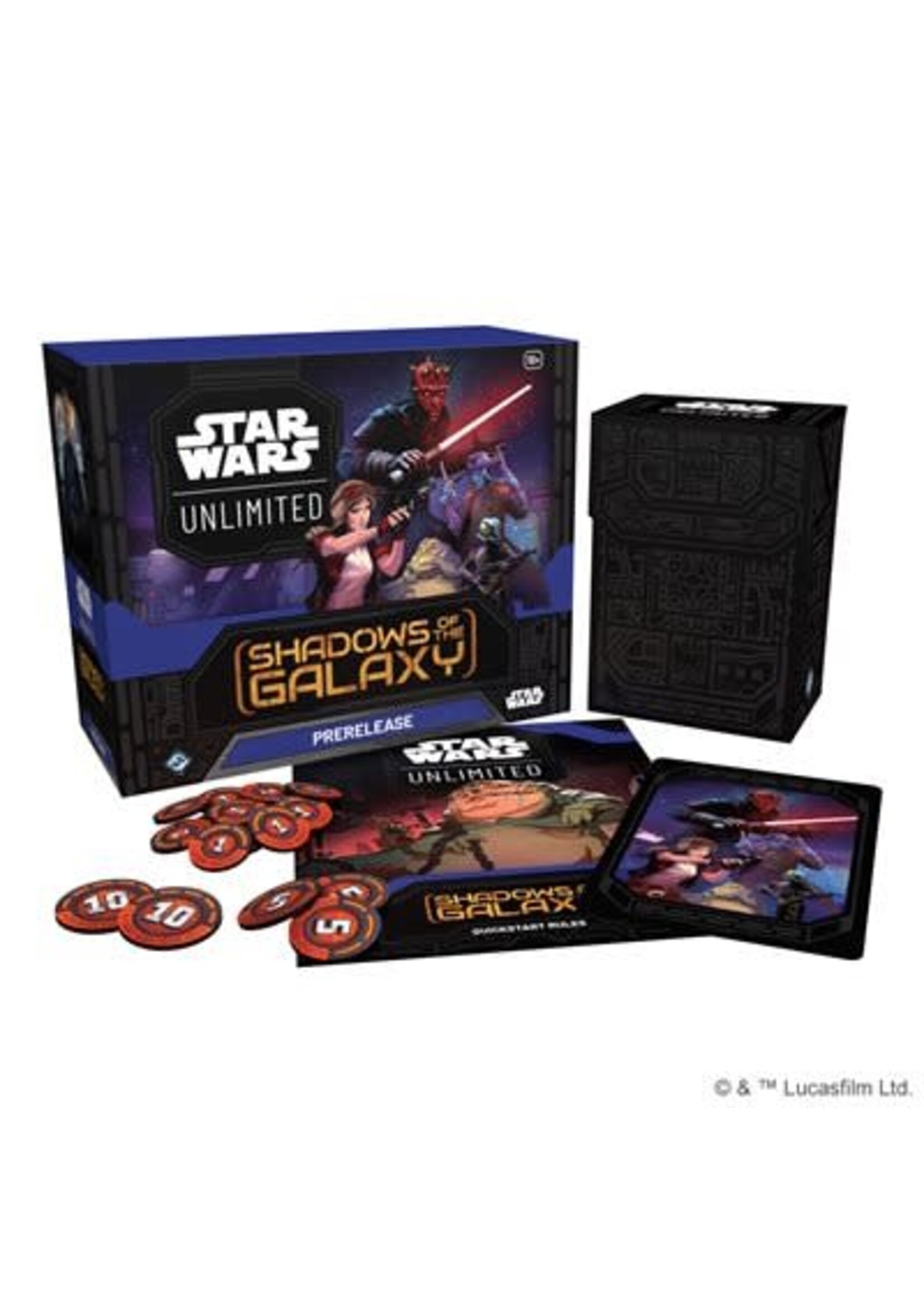 STAR WARS UNLIMITED SHADOWS OF THE GALAXY PRERELEASE BOX