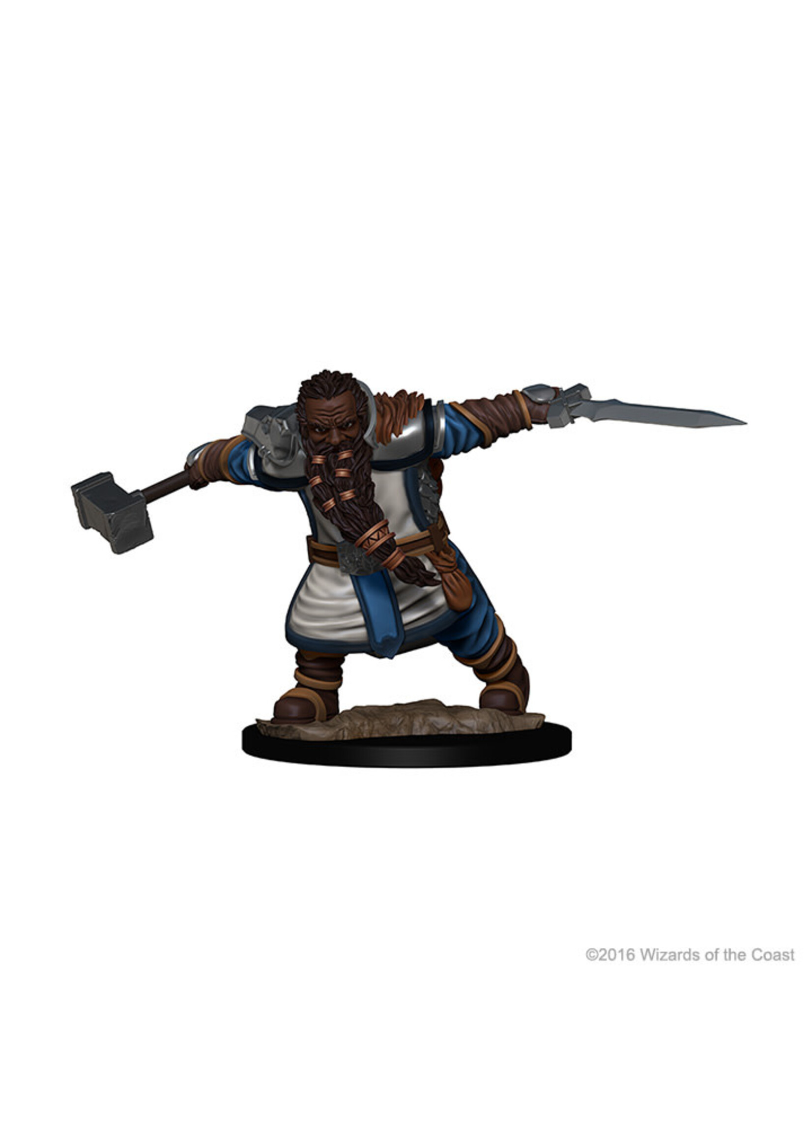 . DND UNPAINTED MINIS WV1 DWARF MALE FIGHTER