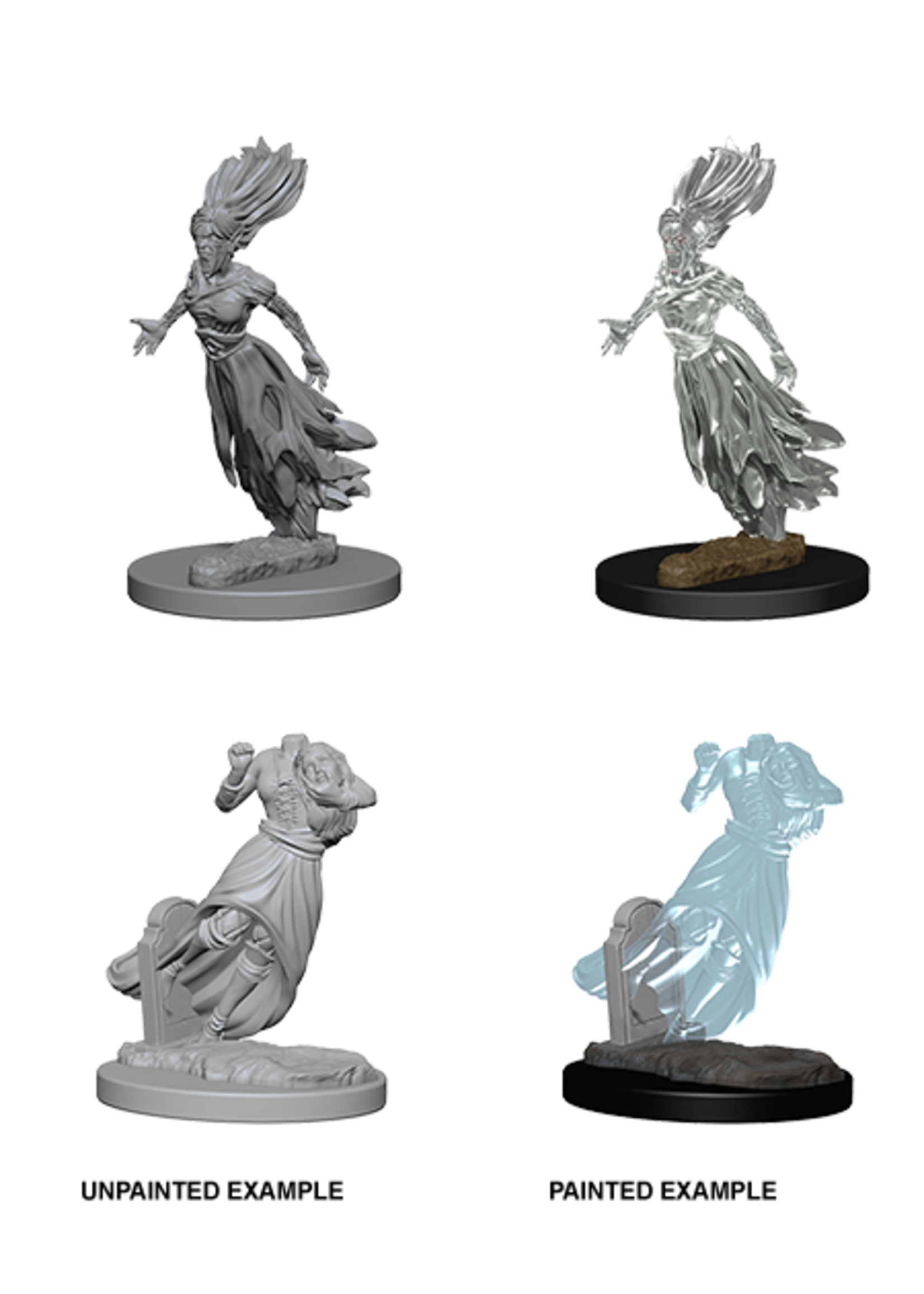 ABRAMS DND UNPAINTED MINIS WV1 GHOST/BANSHEE