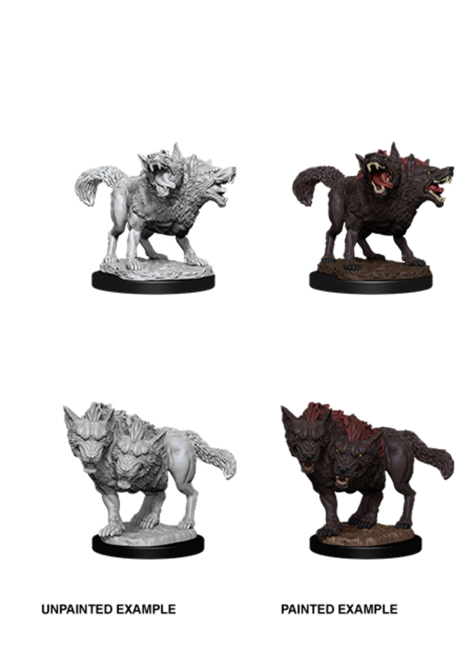 ABRAMS DND UNPAINTED MINIS WV11 DEATH DOG