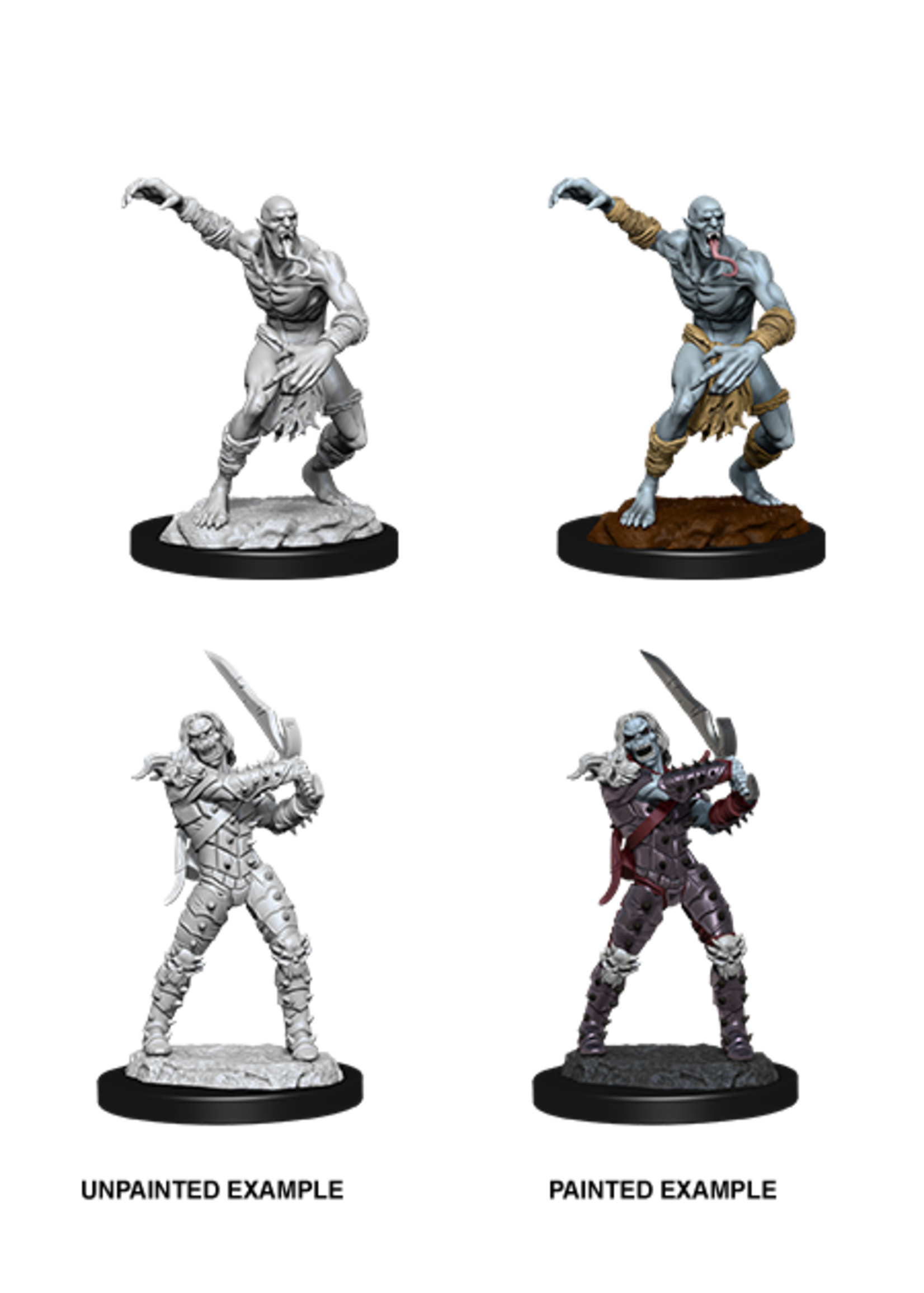 ABRAMS DND UNPAINTED MINIS WV11 WIGHT AND GHAST
