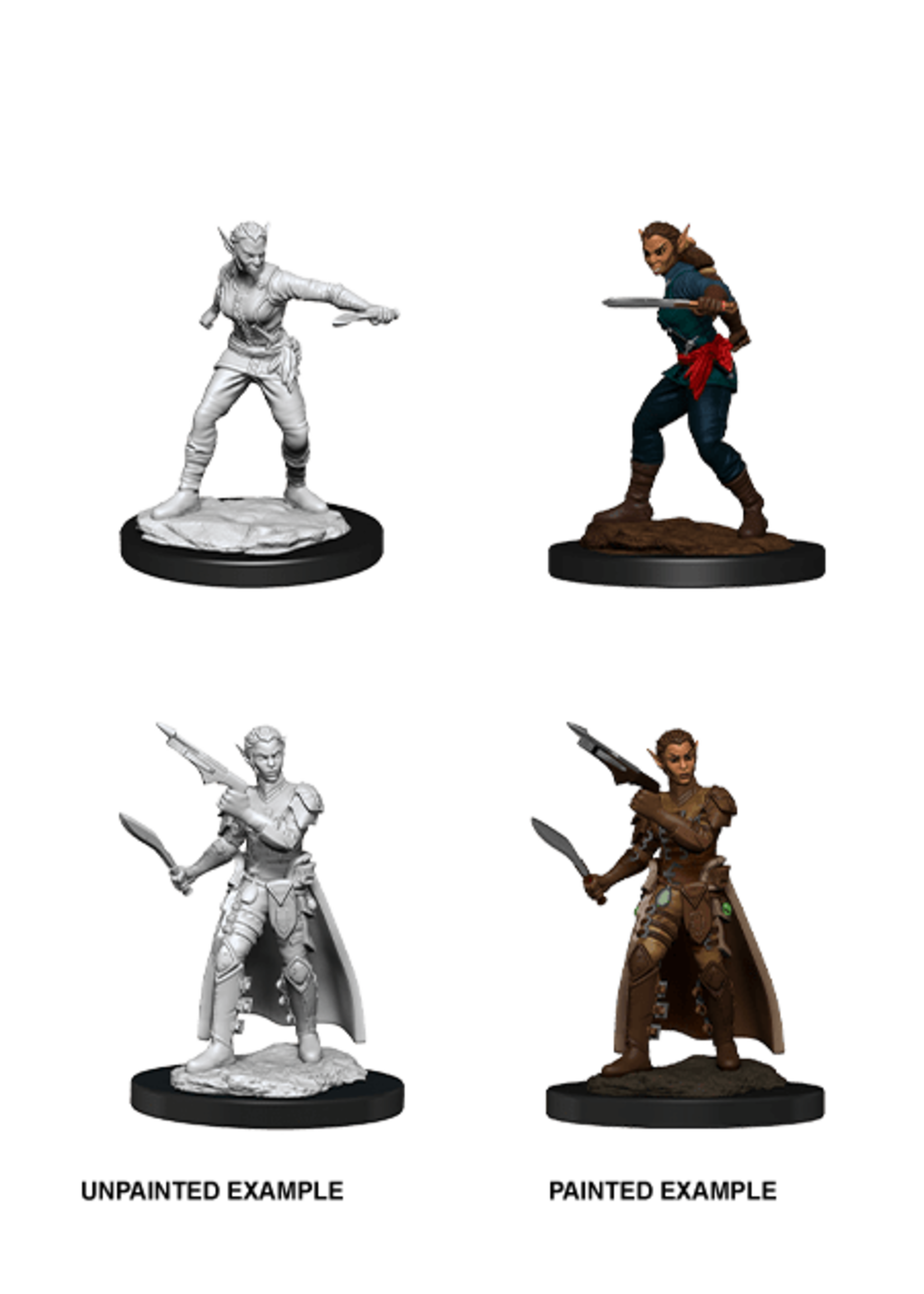 . DND UNPAINTED MINIS WV13 SHIFTER ROGUE FEMALE