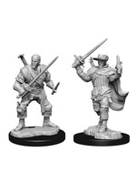 . DND UNPAINTED MINIS WV15 HUMAN BARD MALE