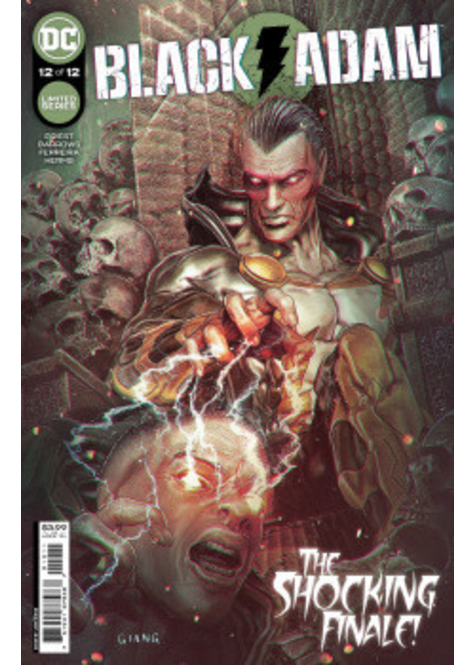 . BLACK ADAM (2022) complete 12 issue series