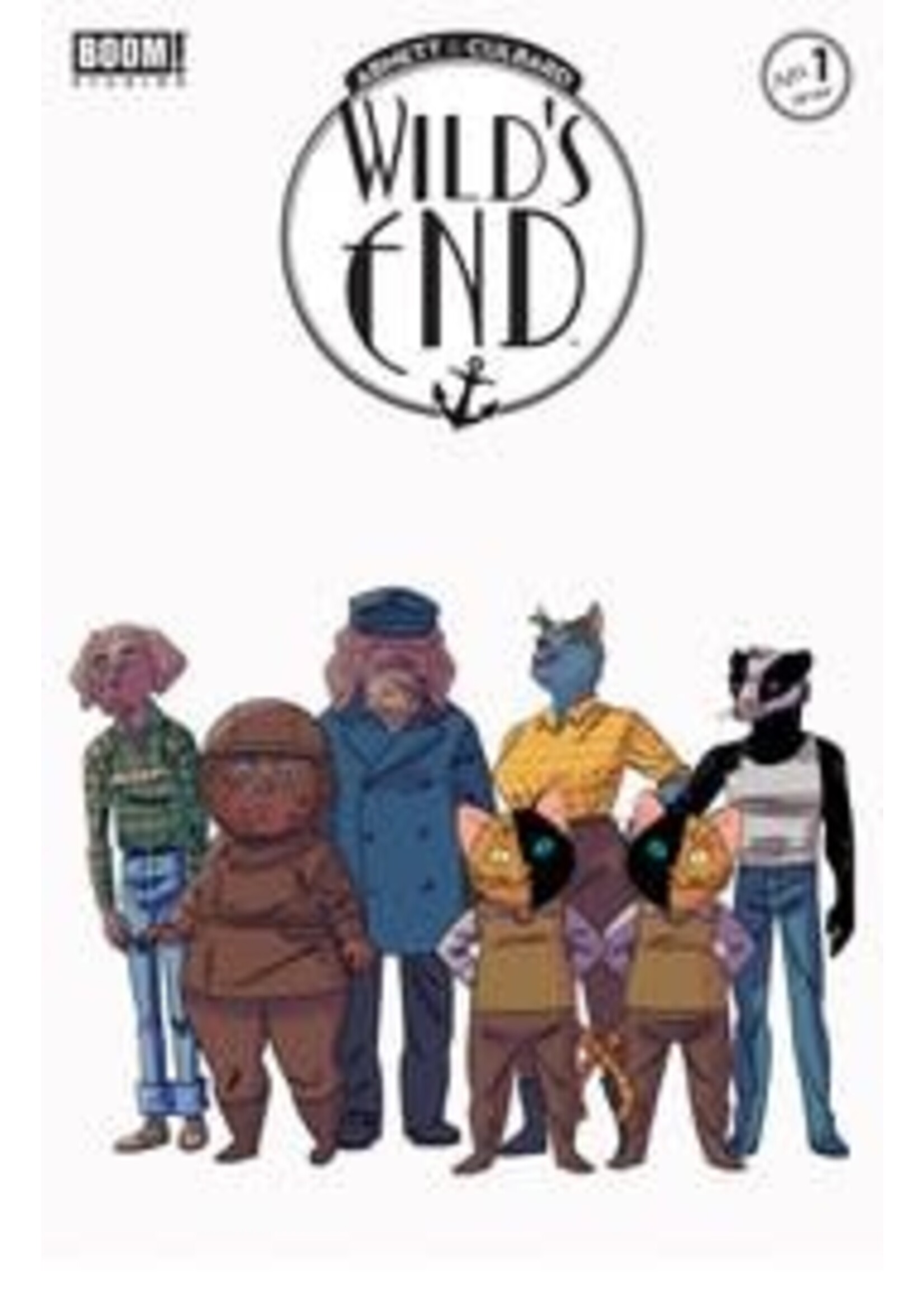 . WILD'S END complete 6 issue series
