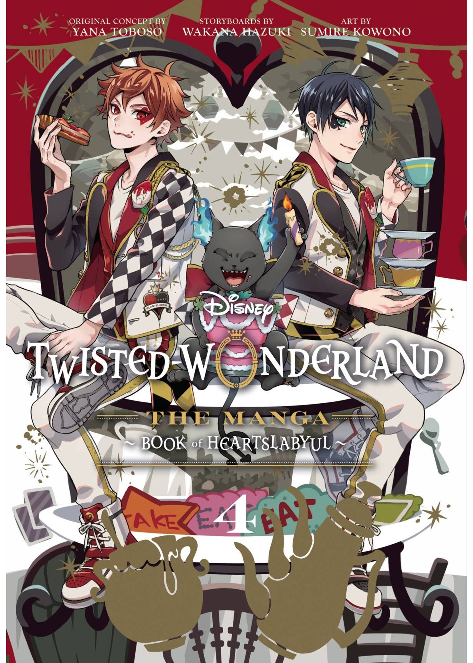 VIZ MEDIA LLC DISNEY TWISTED WONDERLAND MANGA GN VOL 04