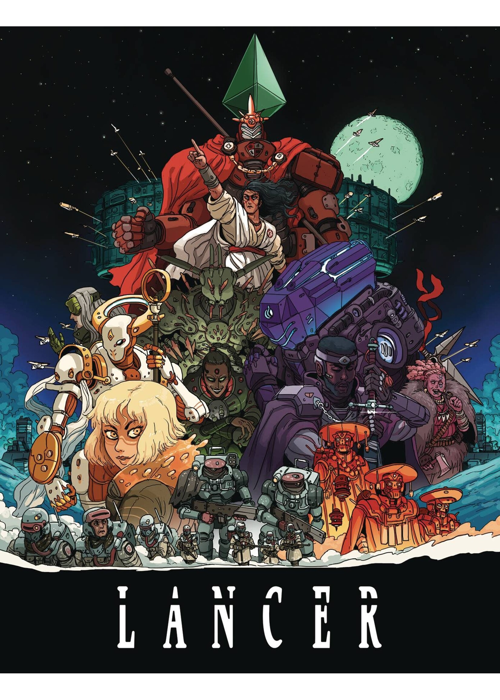 DARK HORSE LANCER TTRPG CORE RULEBOOK HC