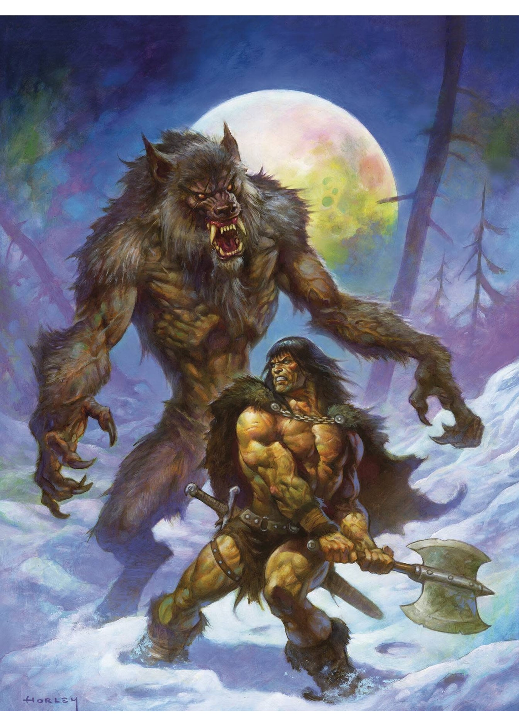 . SAVAGE SWORD OF CONAN (2024) #3 (OF 6) FOC HORLEY VIRGIN (MR)