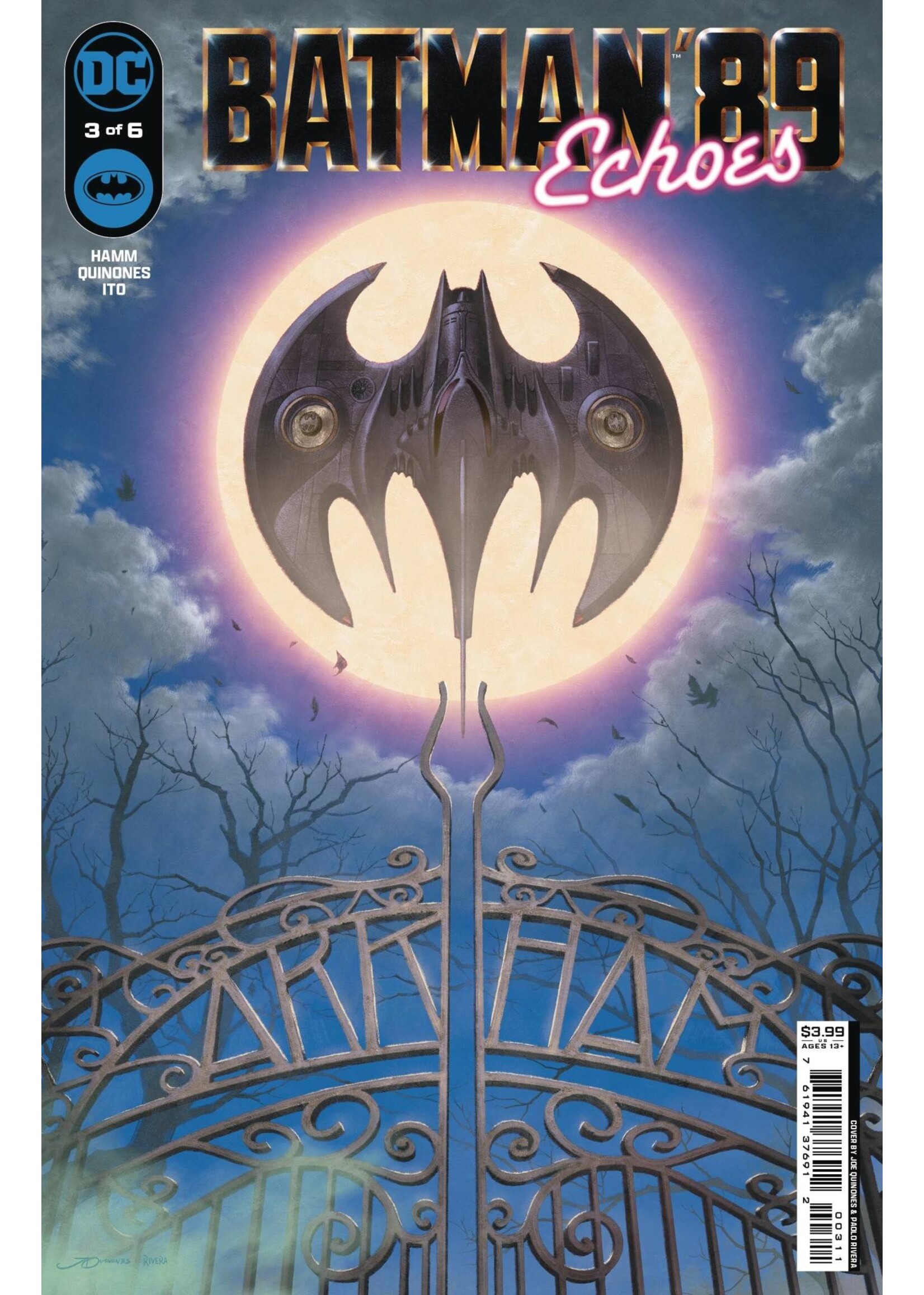 DC COMICS BATMAN 89 ECHOES #3