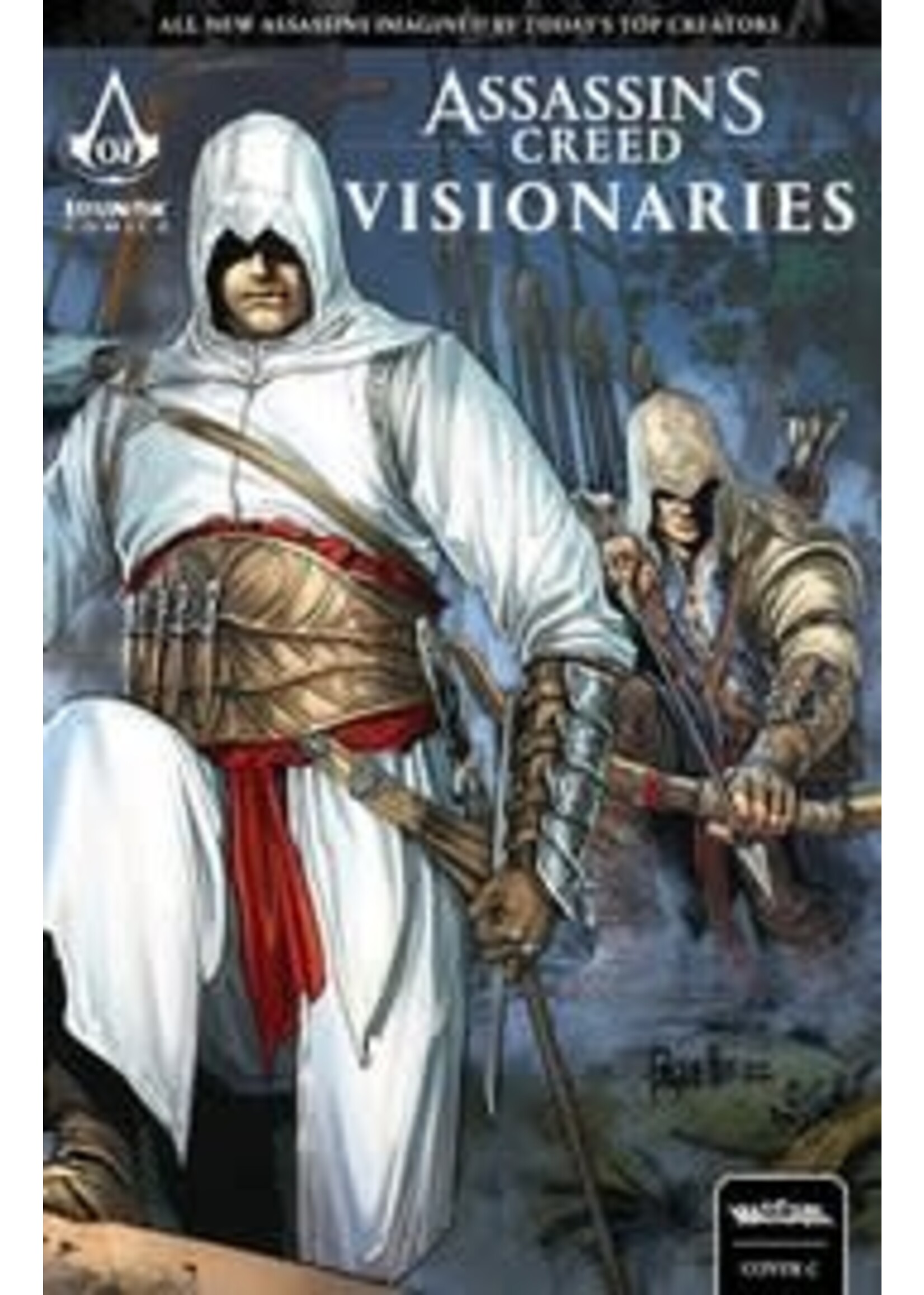 MASSIVE ASSASSINS CREED VISIONARIES set of 3 connecting cvrs