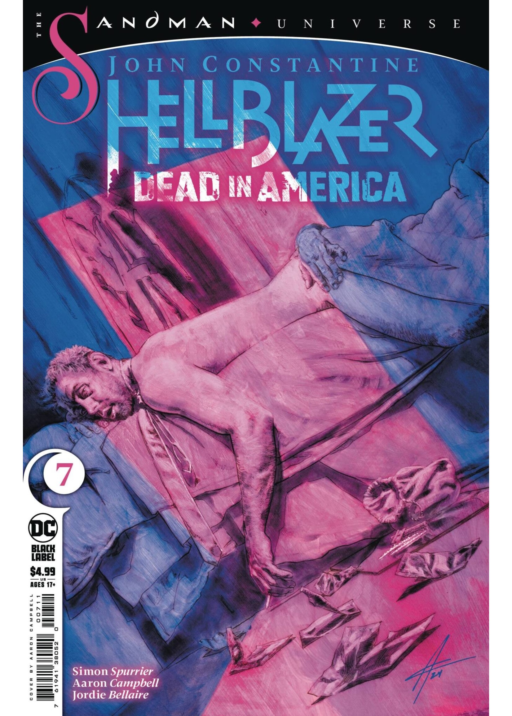 DC COMICS HELLBLAZER DEAD IN AMERICA (2023) #7