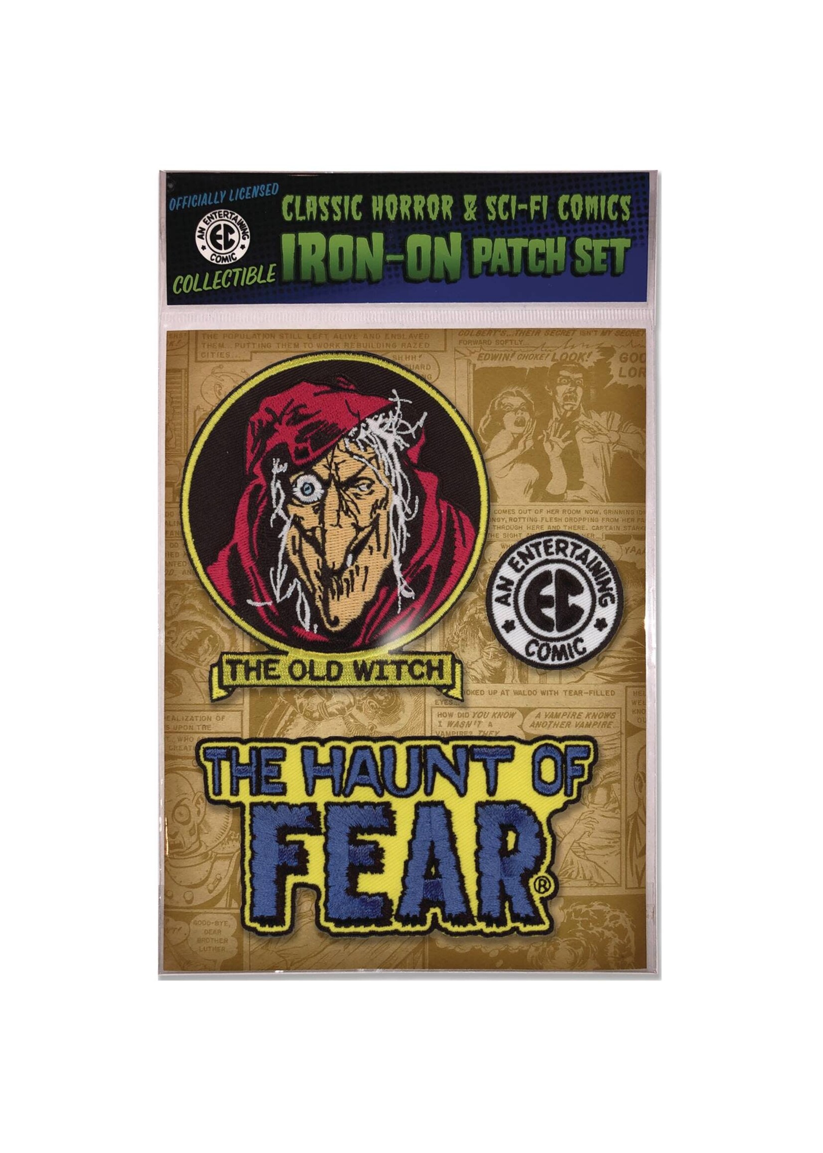 EC COMICS HAUNT OF FEAR PATCH SET