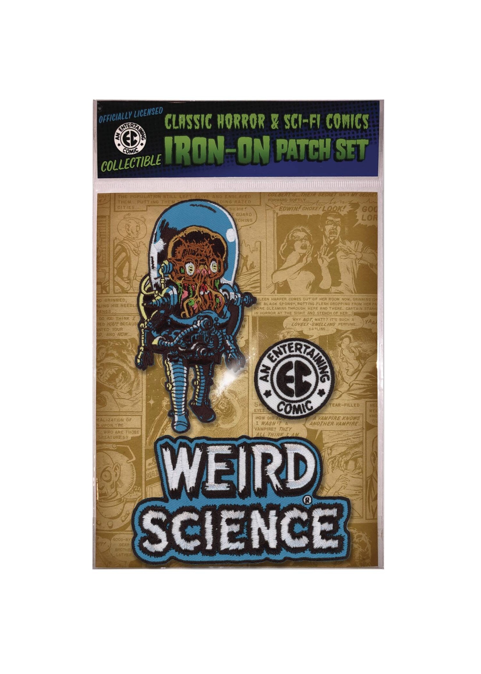 EC COMICS WEIRD SCIENCE PATCH SET
