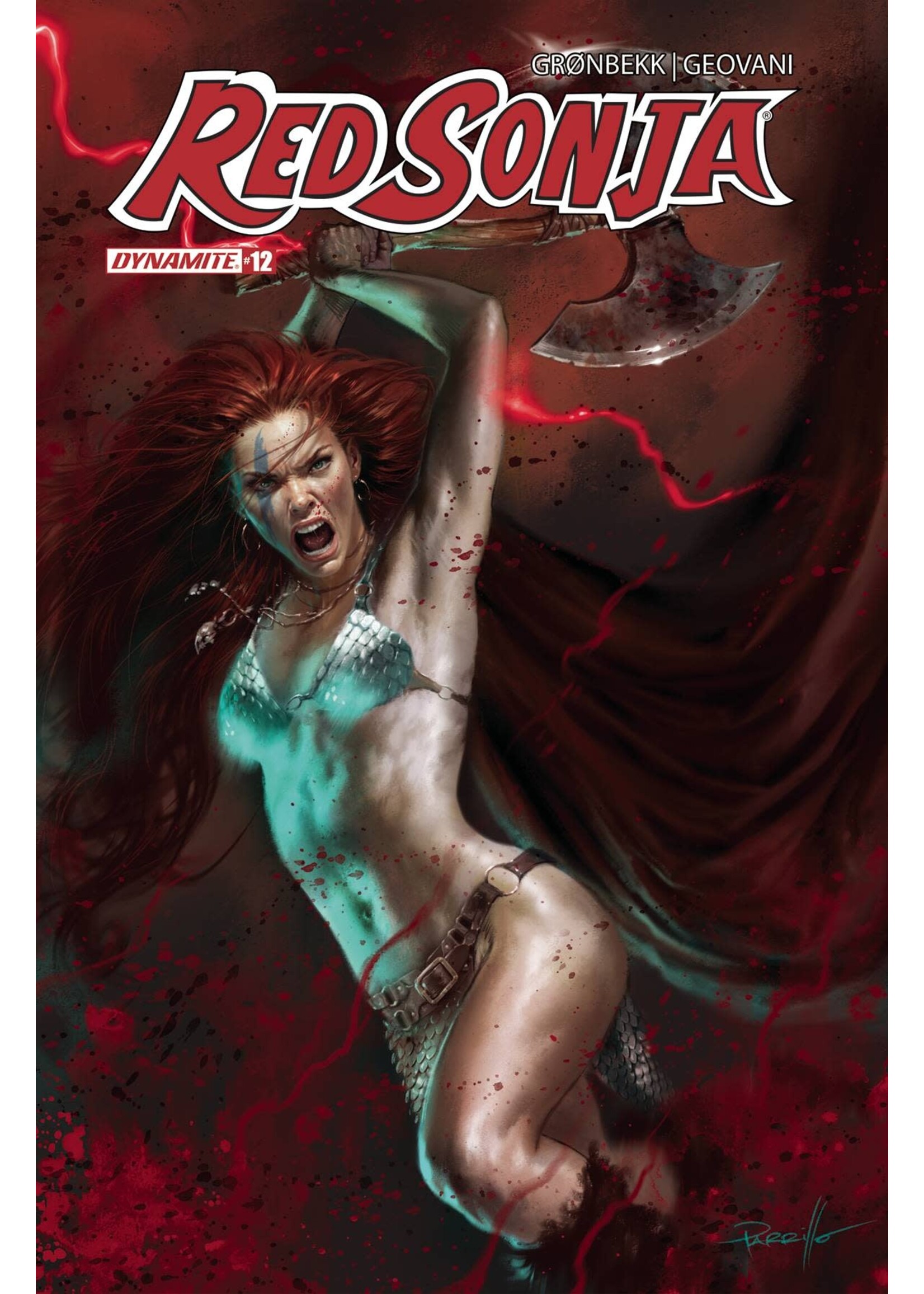 DYNAMITE RED SONJA 2023 #12 CVR A PARRILLO