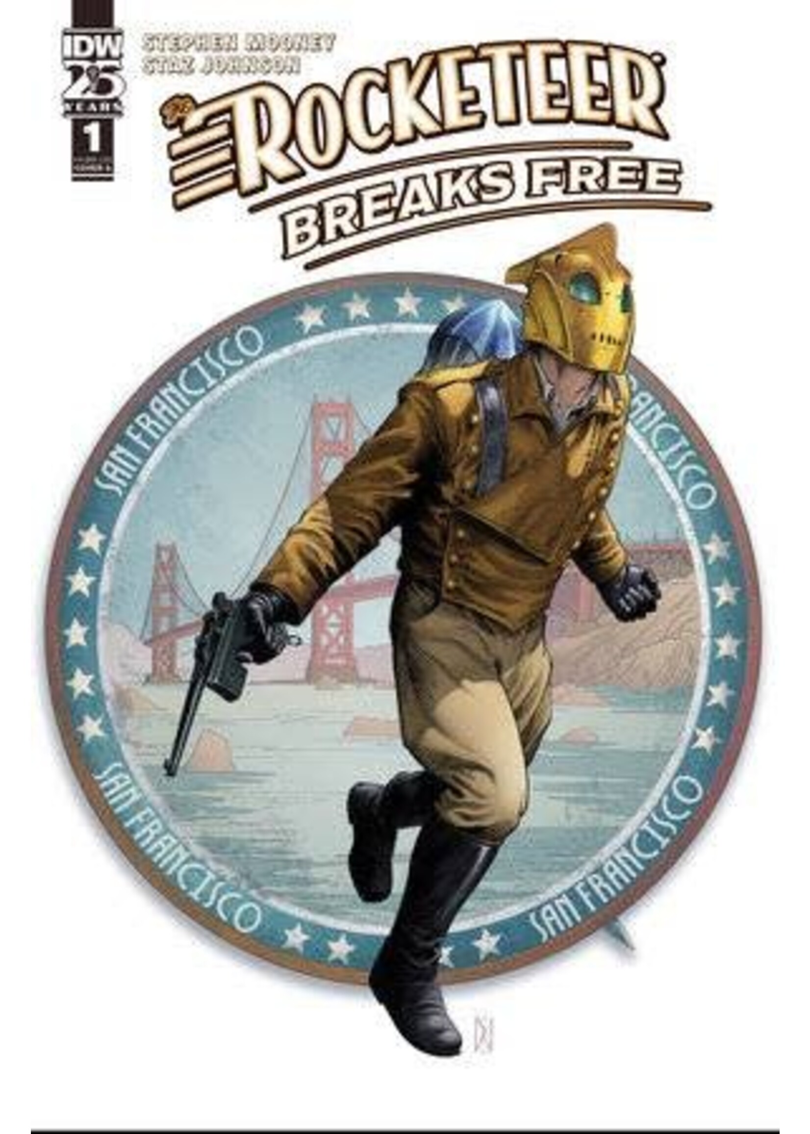 IDW PUBLISHING ROCKETEER BREAKS FREE #1 CVR A WHEATLEY