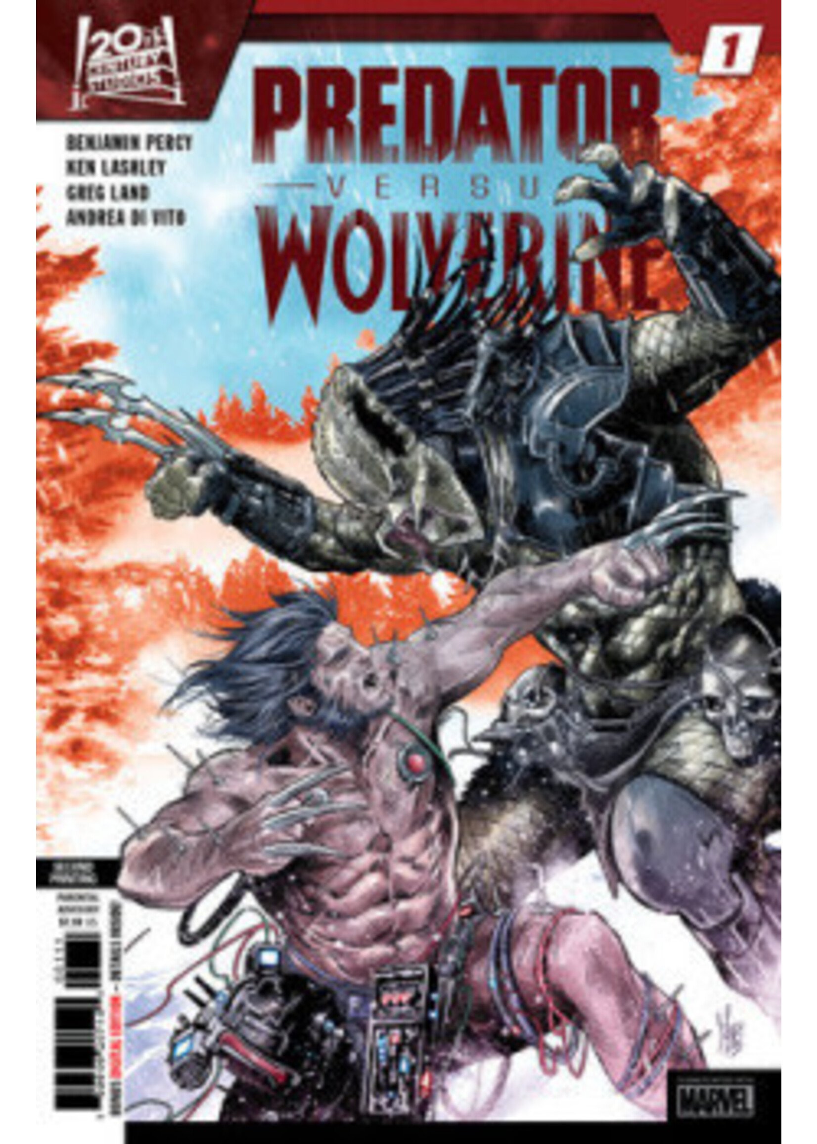ABRAMS PREDATOR VS WOLVERINE (2023) complete 4 issue series