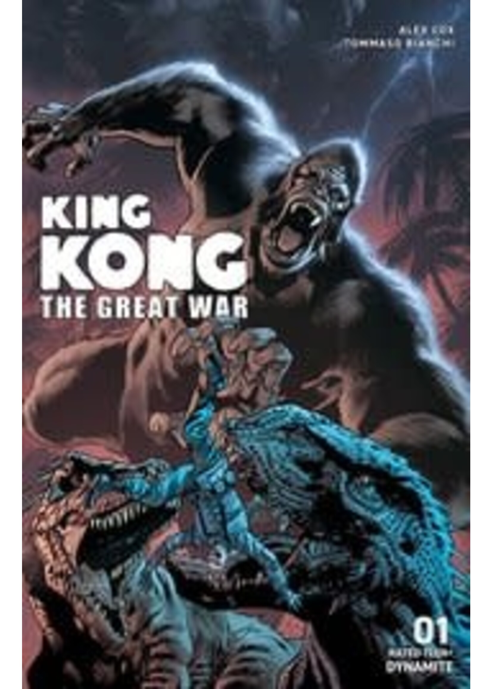 . KONG THE GREAT WAR complete 5 issue series