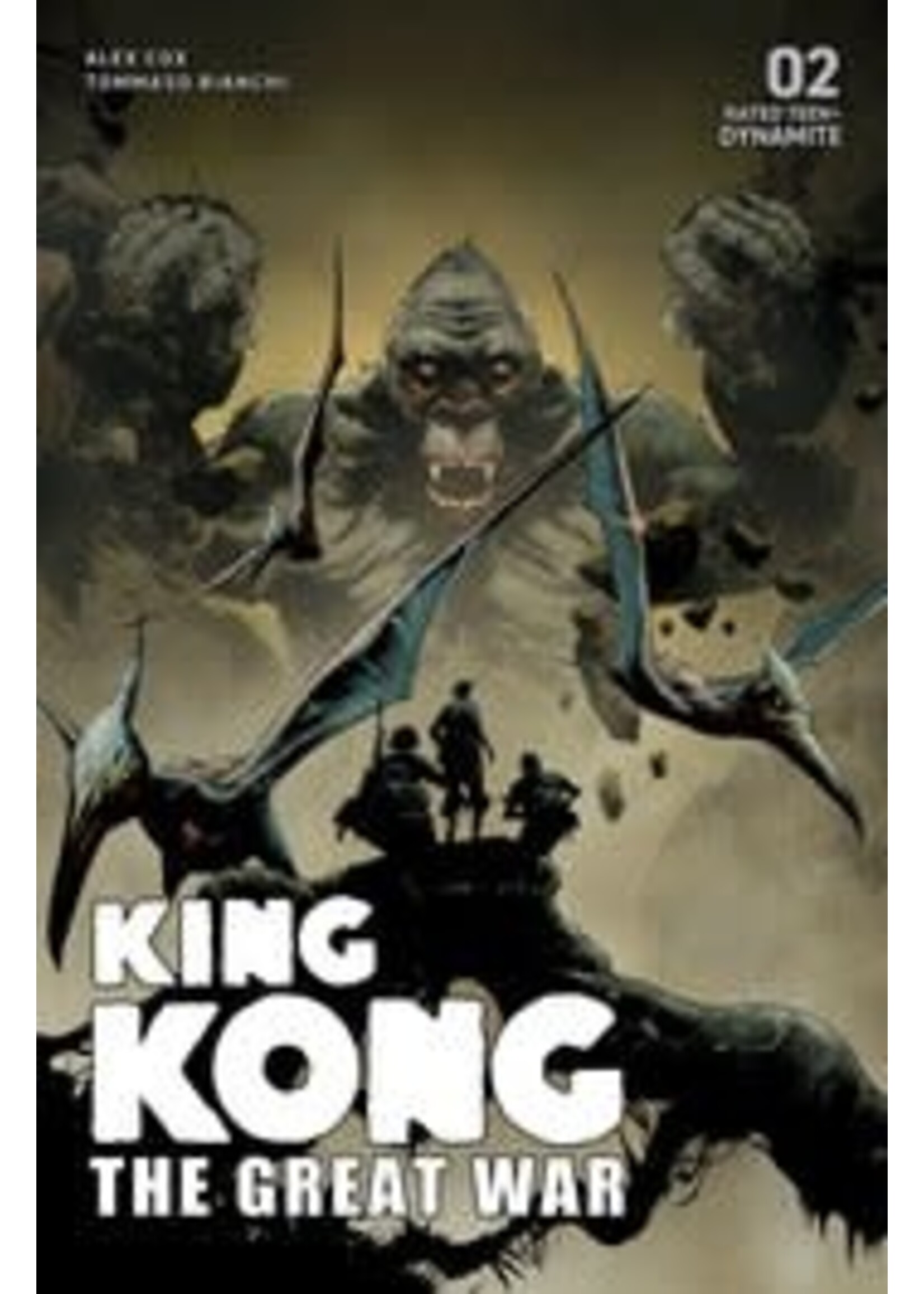 . KONG THE GREAT WAR complete 5 issue series