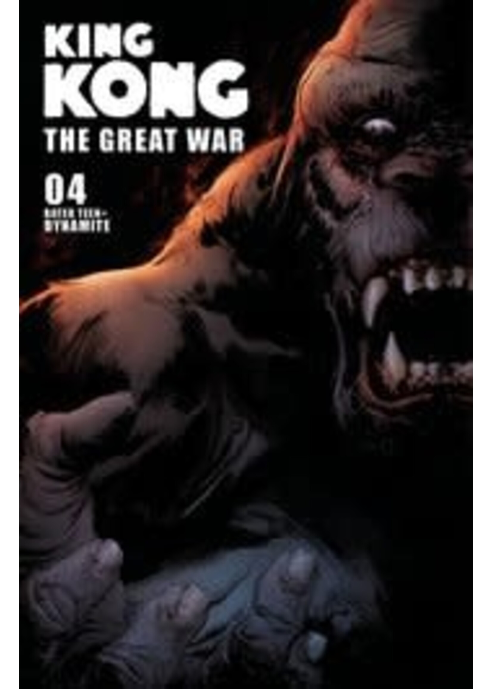 . KONG THE GREAT WAR complete 5 issue series